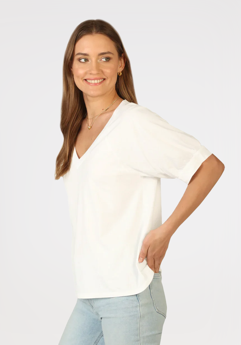 Cotton Jersey Leah Blouse