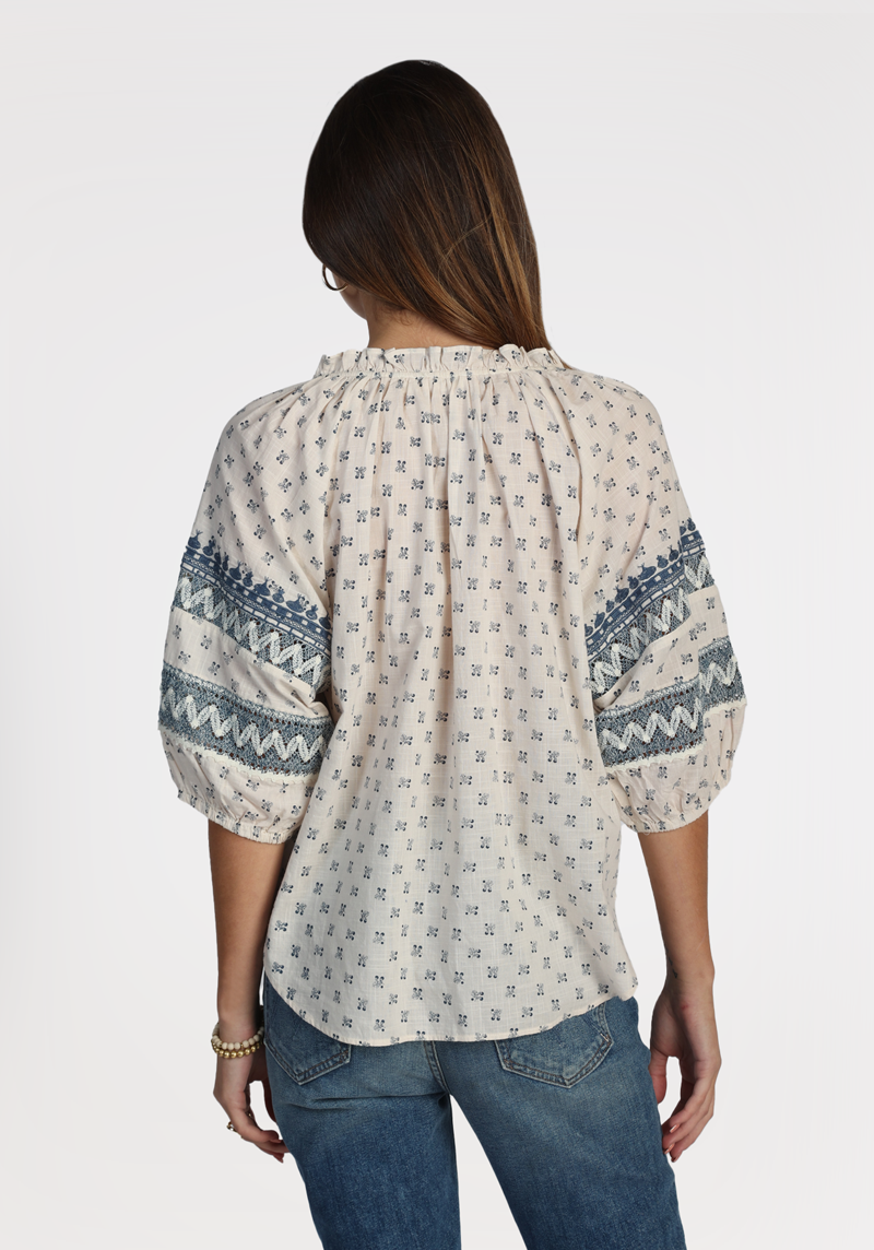 Beau Print Jolie Top