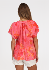 Charlie Ruffle Blouse - Final Sale