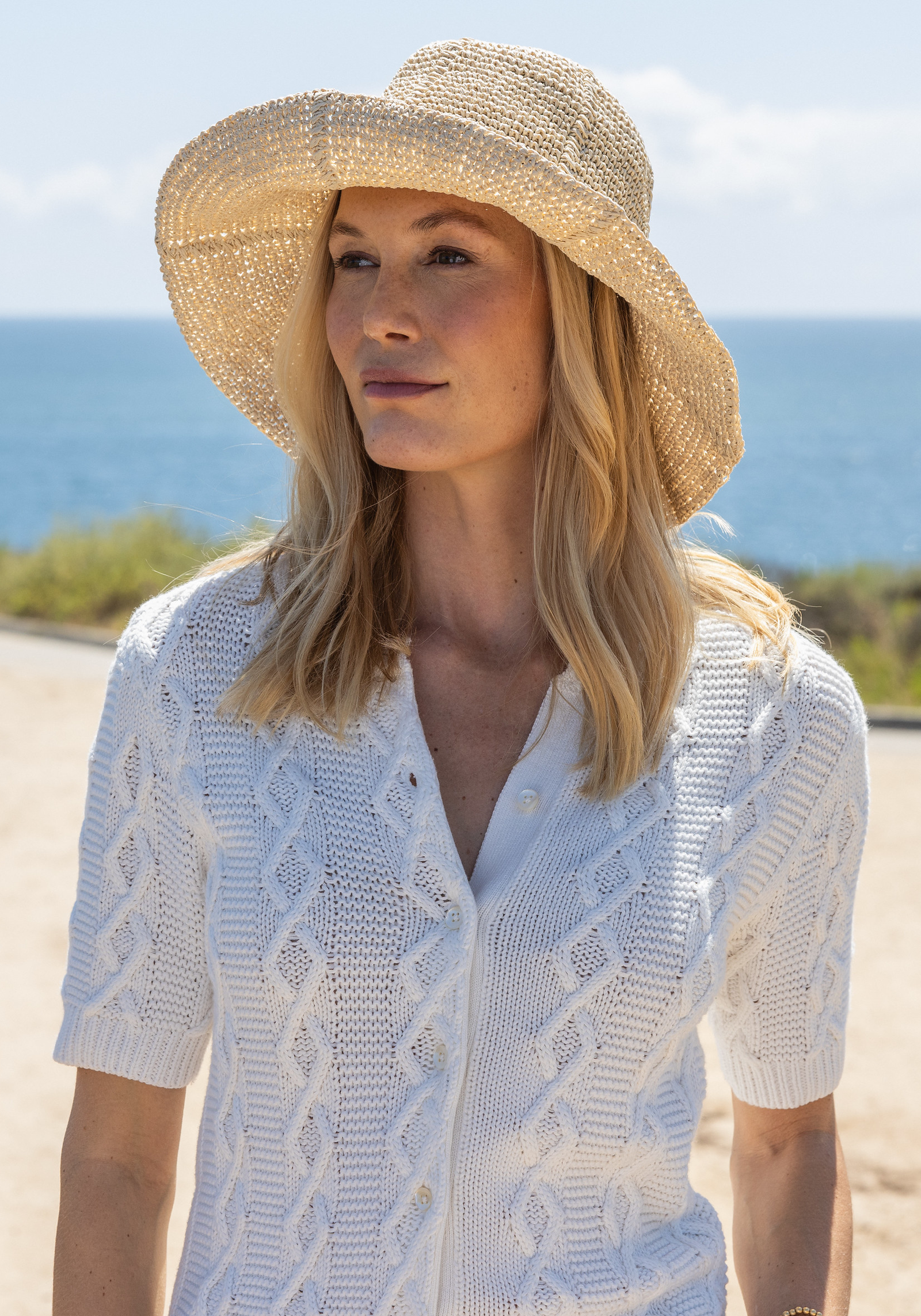 Cable-Knit Cardigan