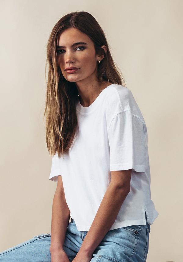 Paige Cotton-Jersey Tee