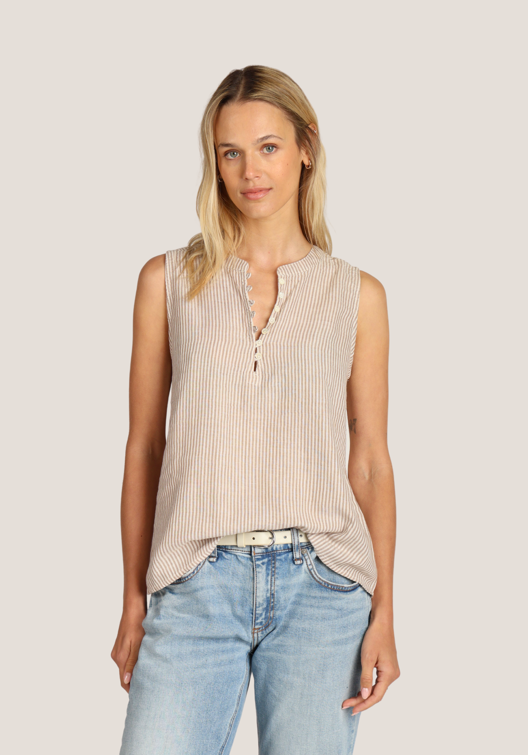 A-Line Sleeveless Top