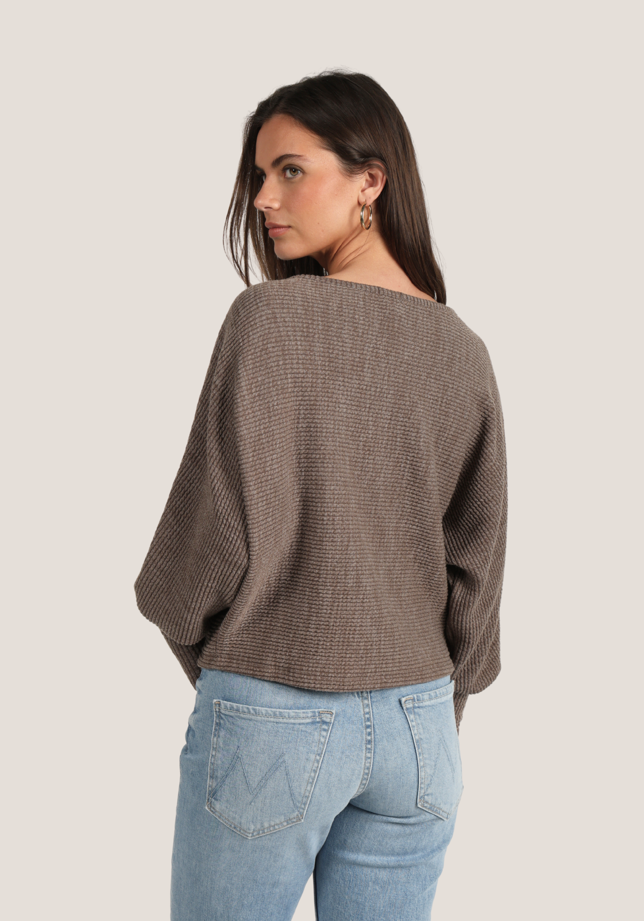 Andie Dolman Sleeve Knit