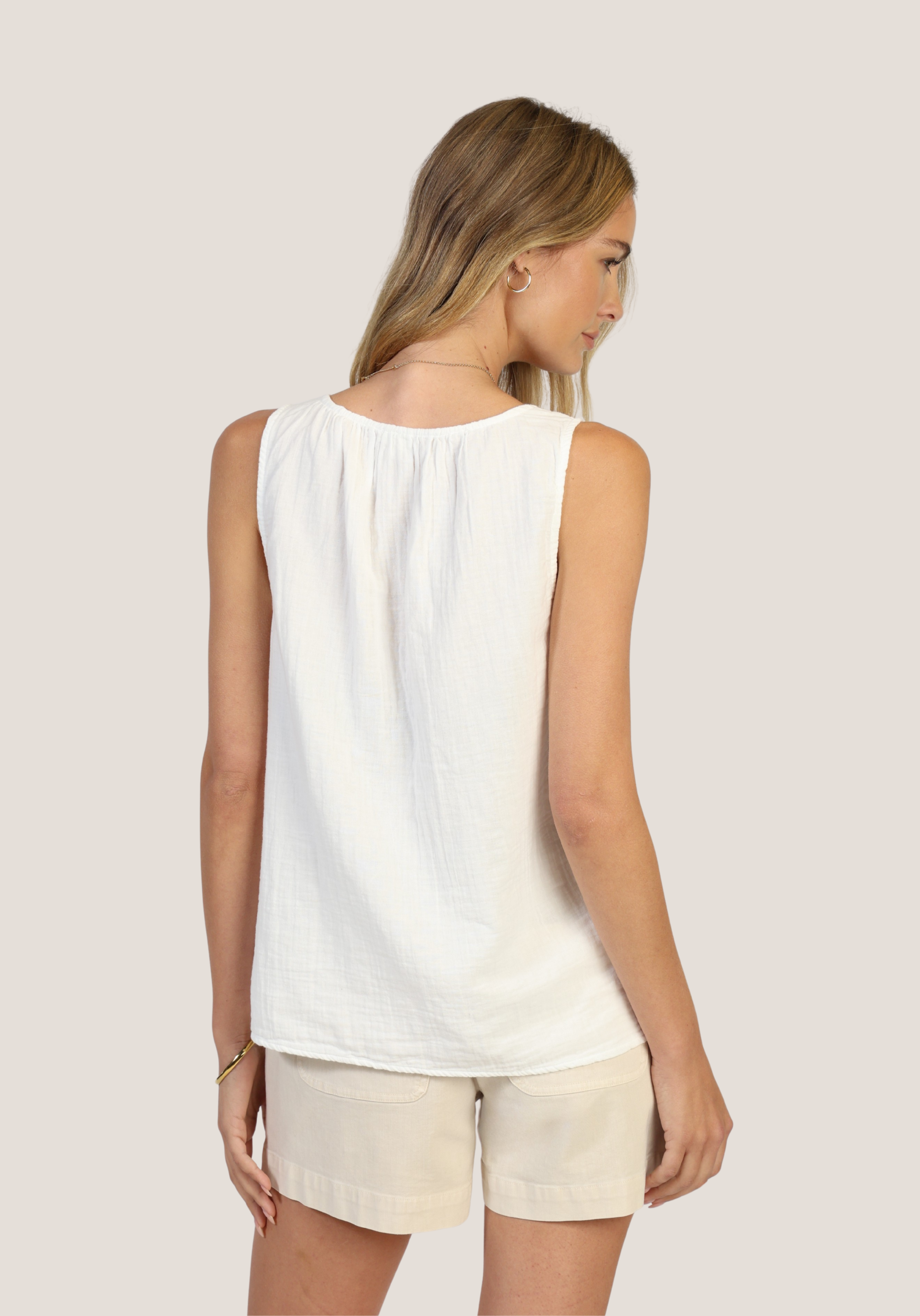 Bobbi Button Tank