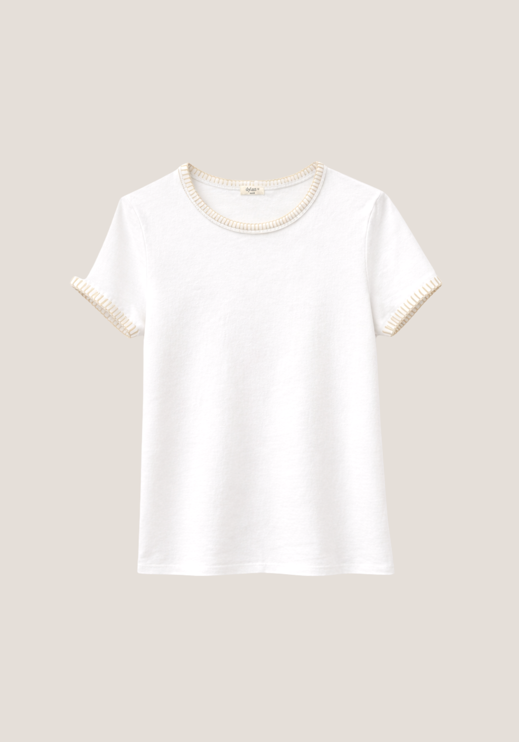 Brooks Blanket Stitch Tee