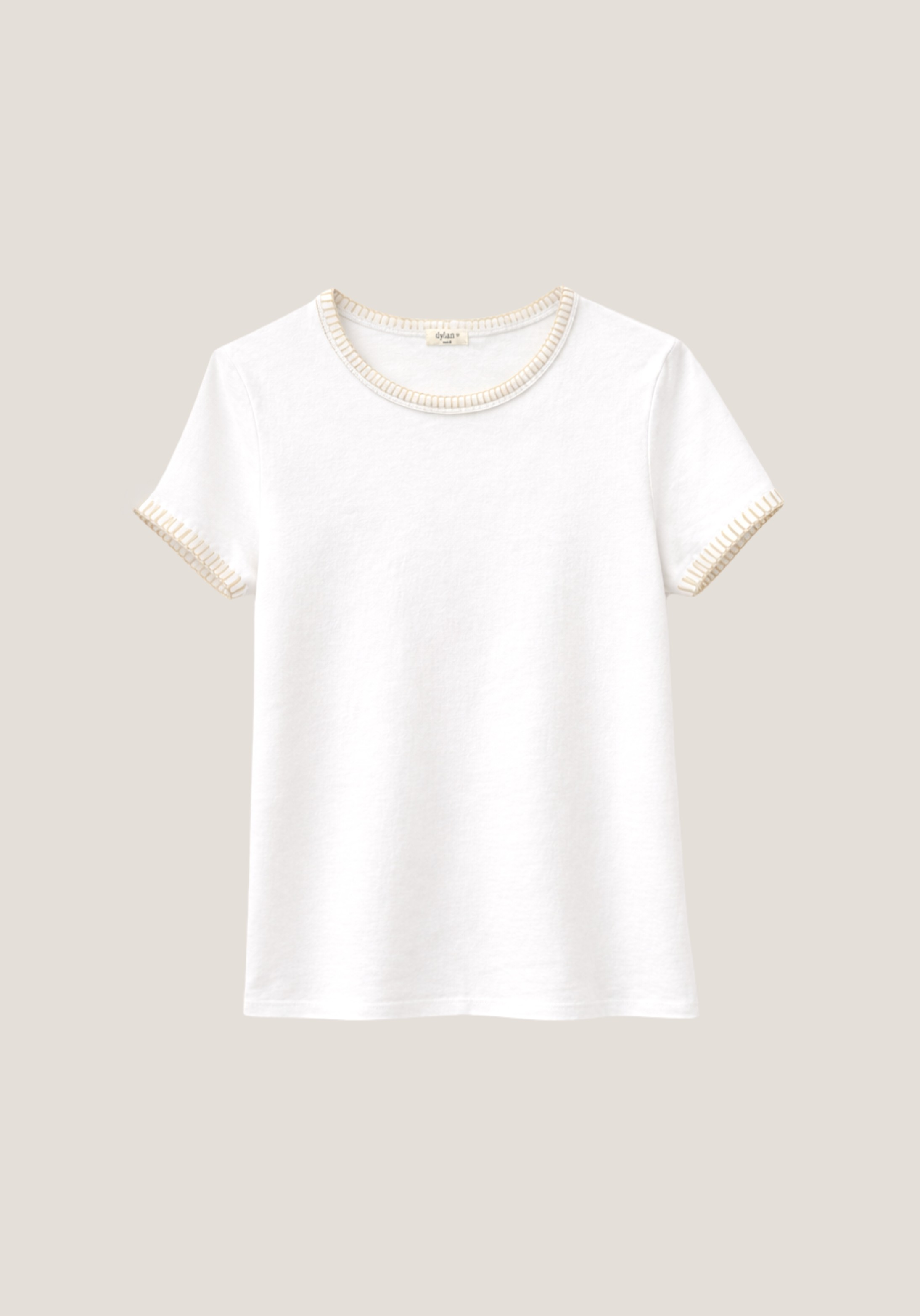 Brooks Blanket Stitch Tee