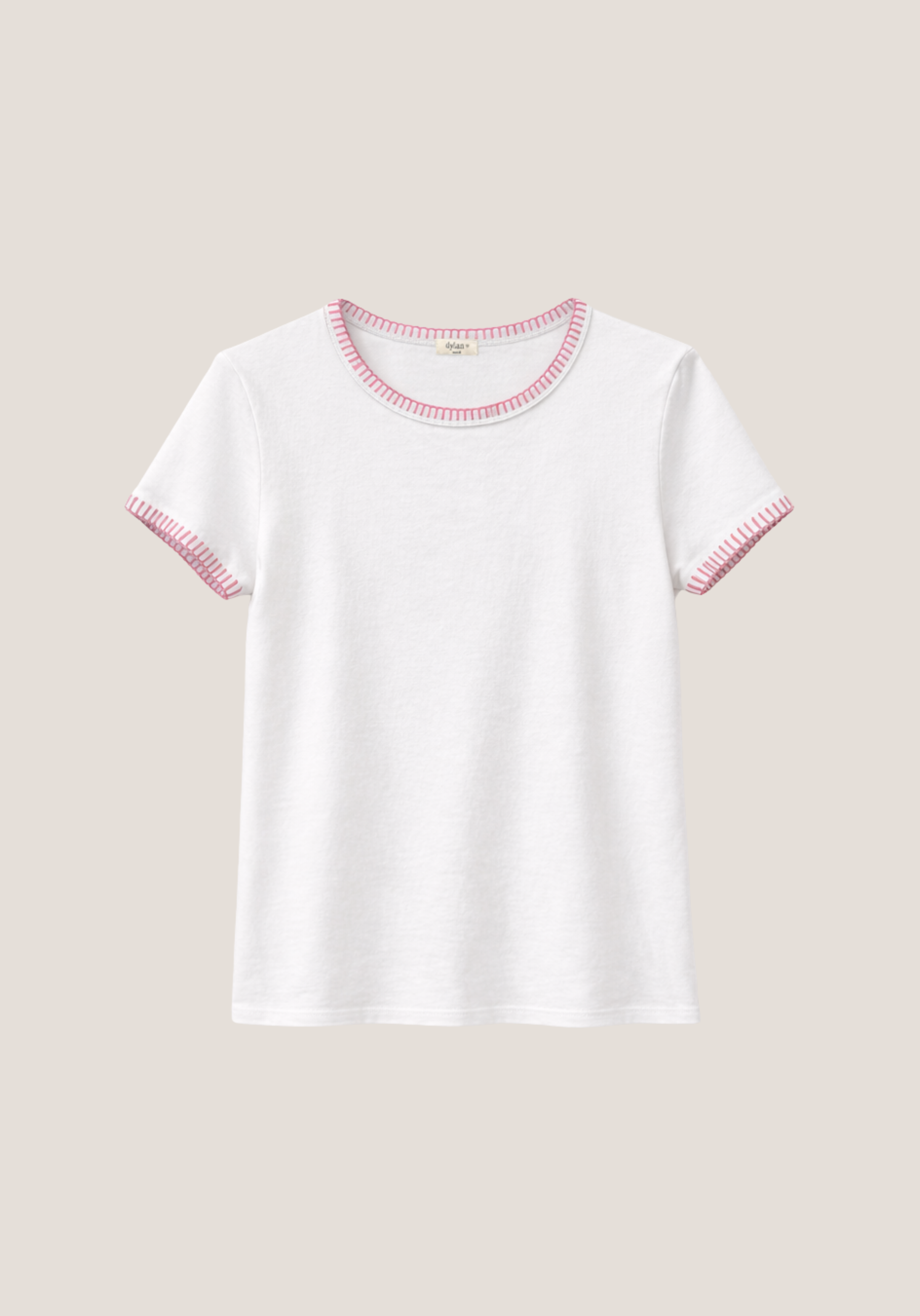 Brooks Blanket Stitch Tee