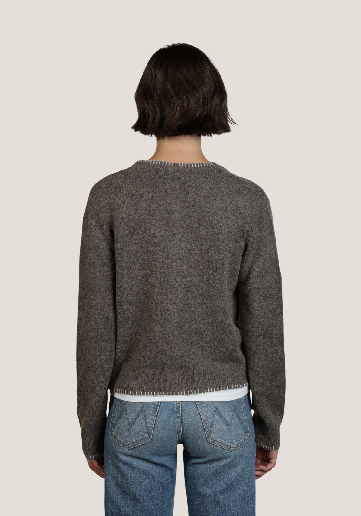 Classic Crewneck Cardigan
