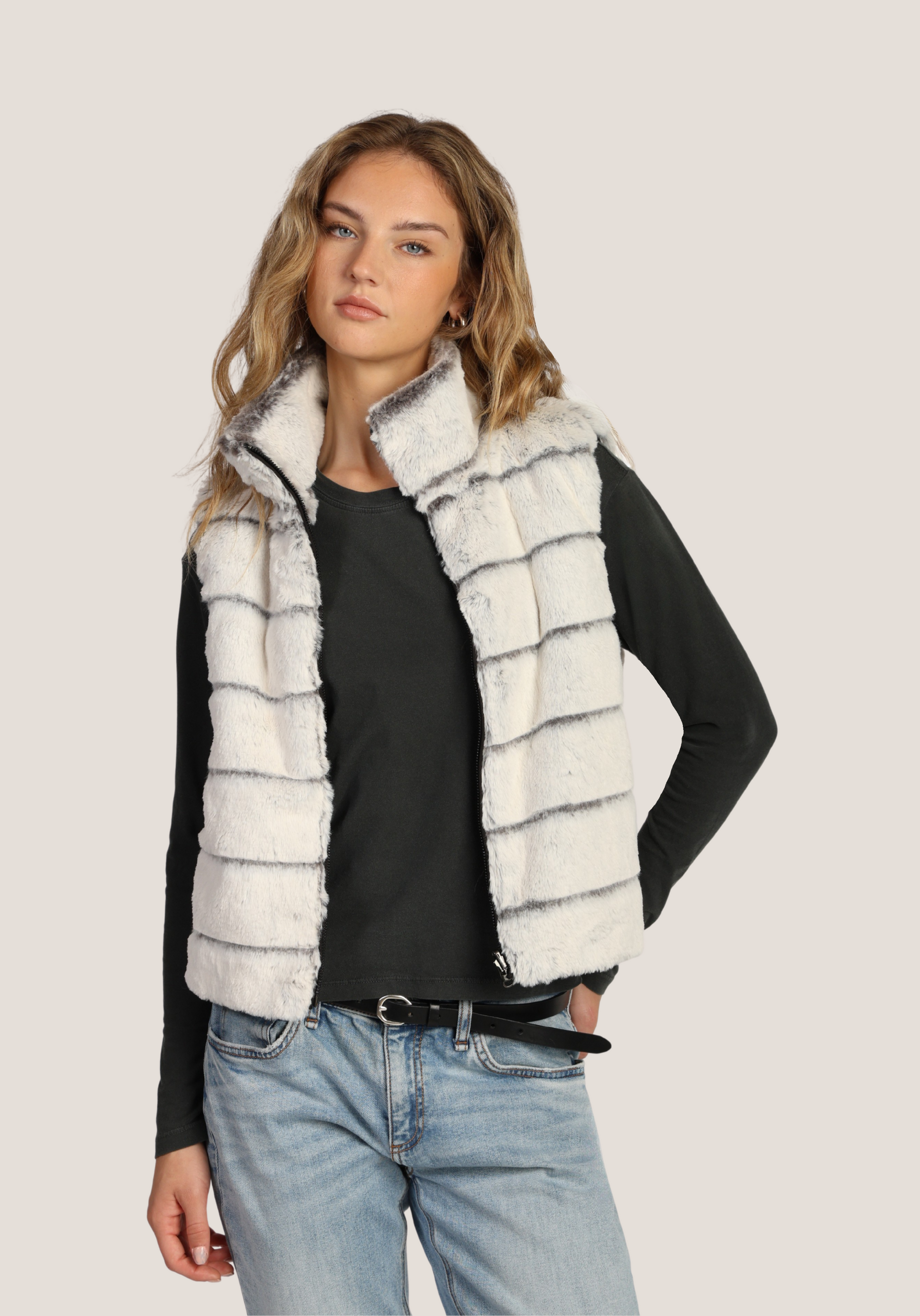 Classic Fur Reversible Vest