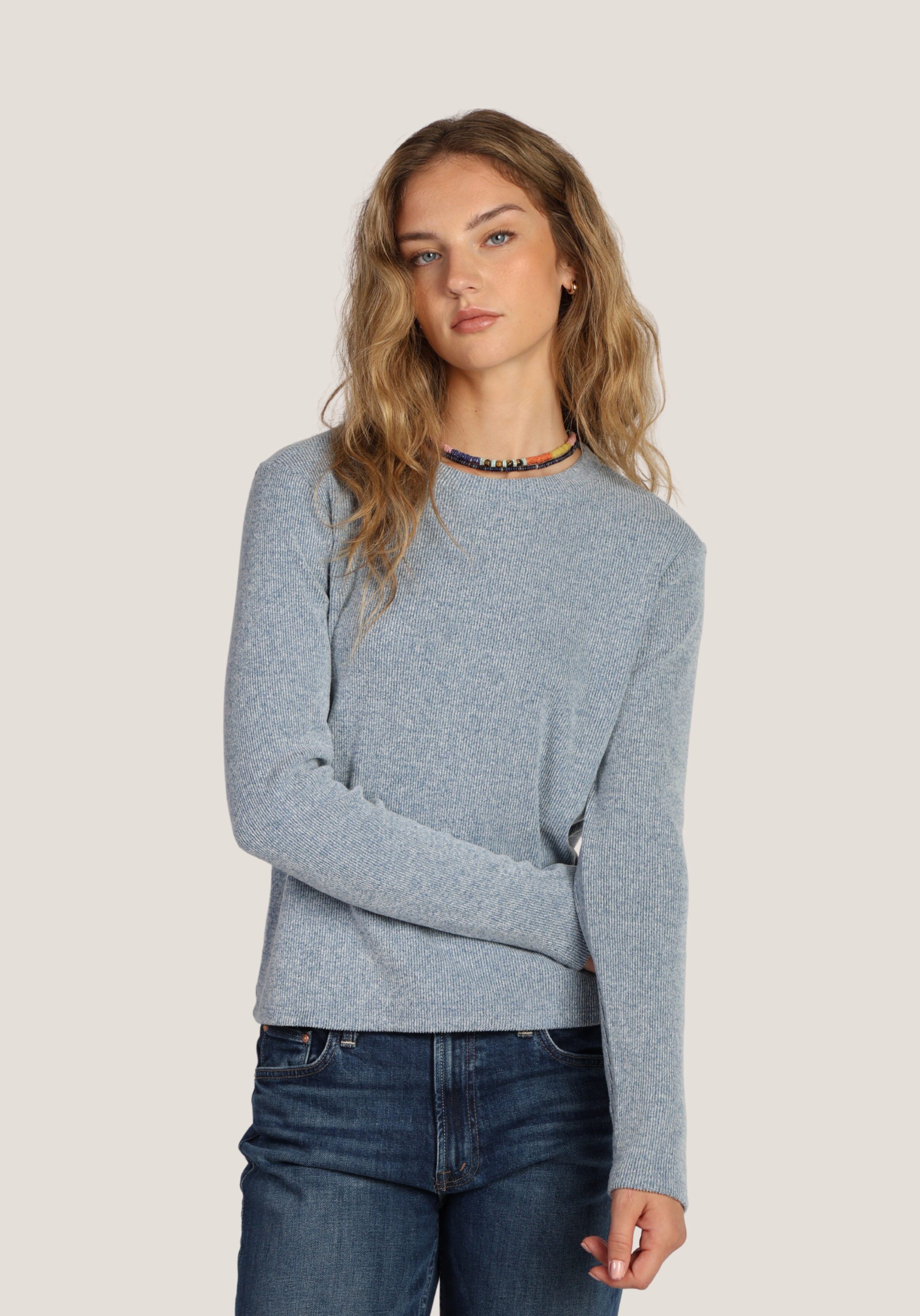 Cozy Rib Crewneck