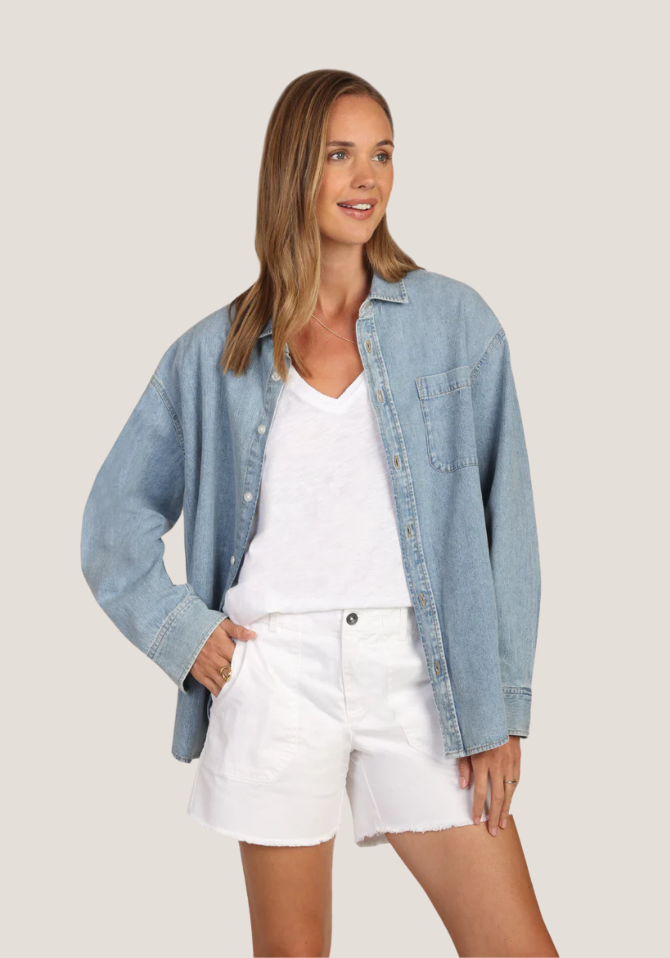 Denim Pocket Shirt