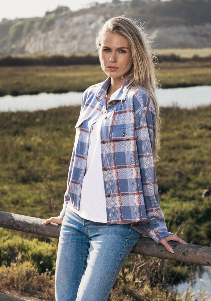 Plaid Shirt-Jacket