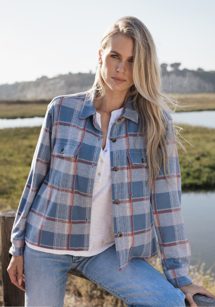 Plaid Shirt-Jacket