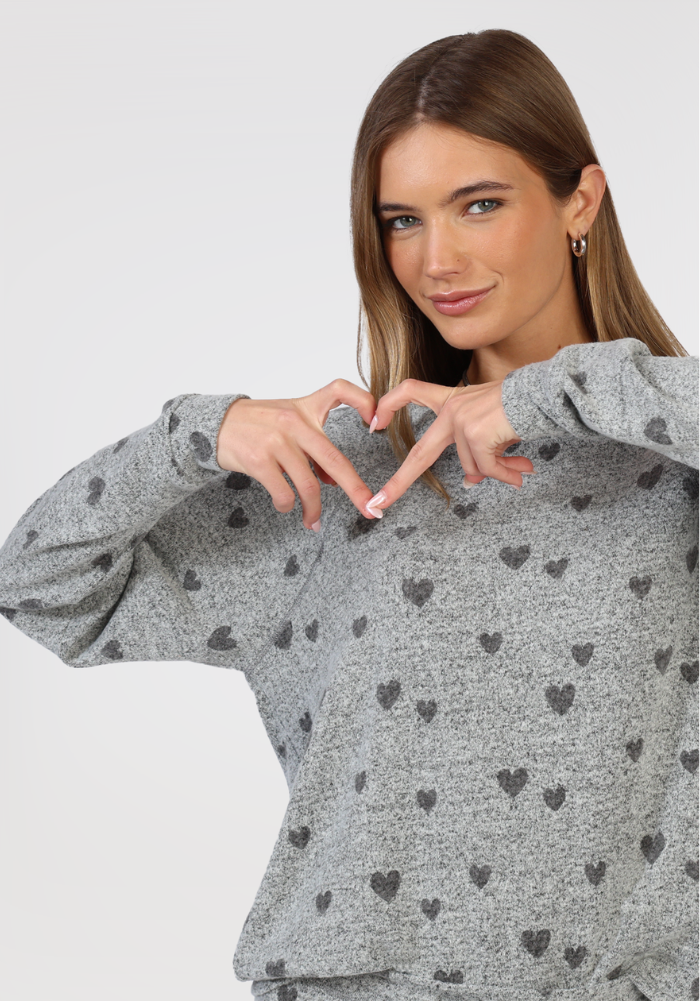 Cuddle Up Heart Top