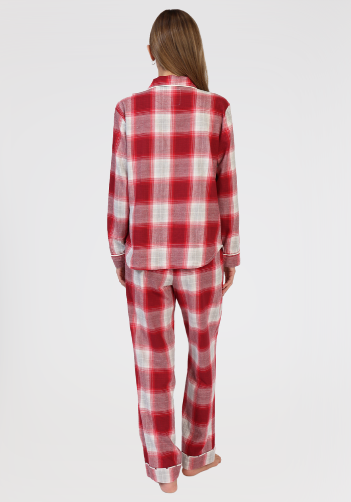 Plaid PJ Set