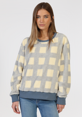 Cozy Plaid Sweatshirt