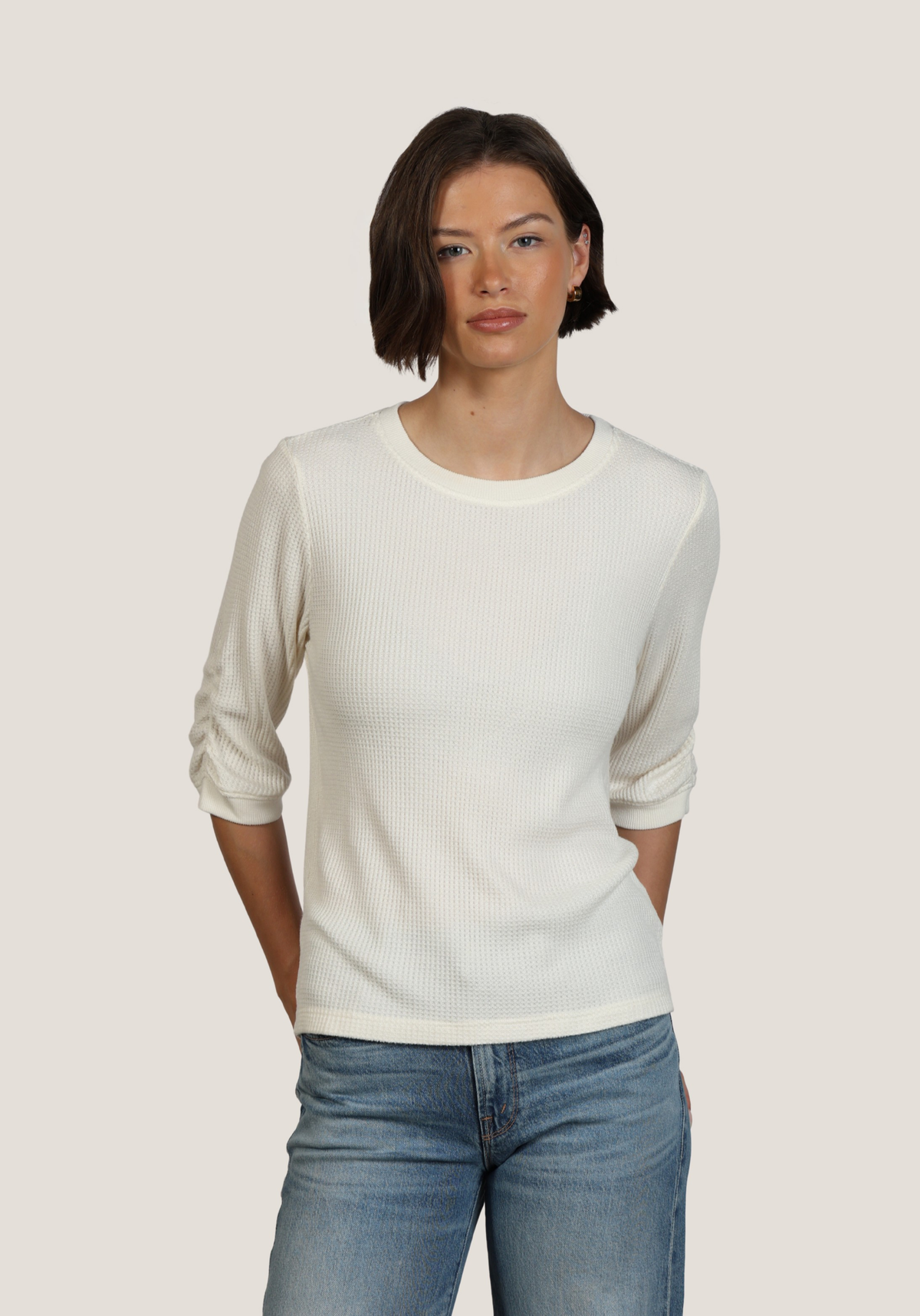 Elbow Sleeve Crew