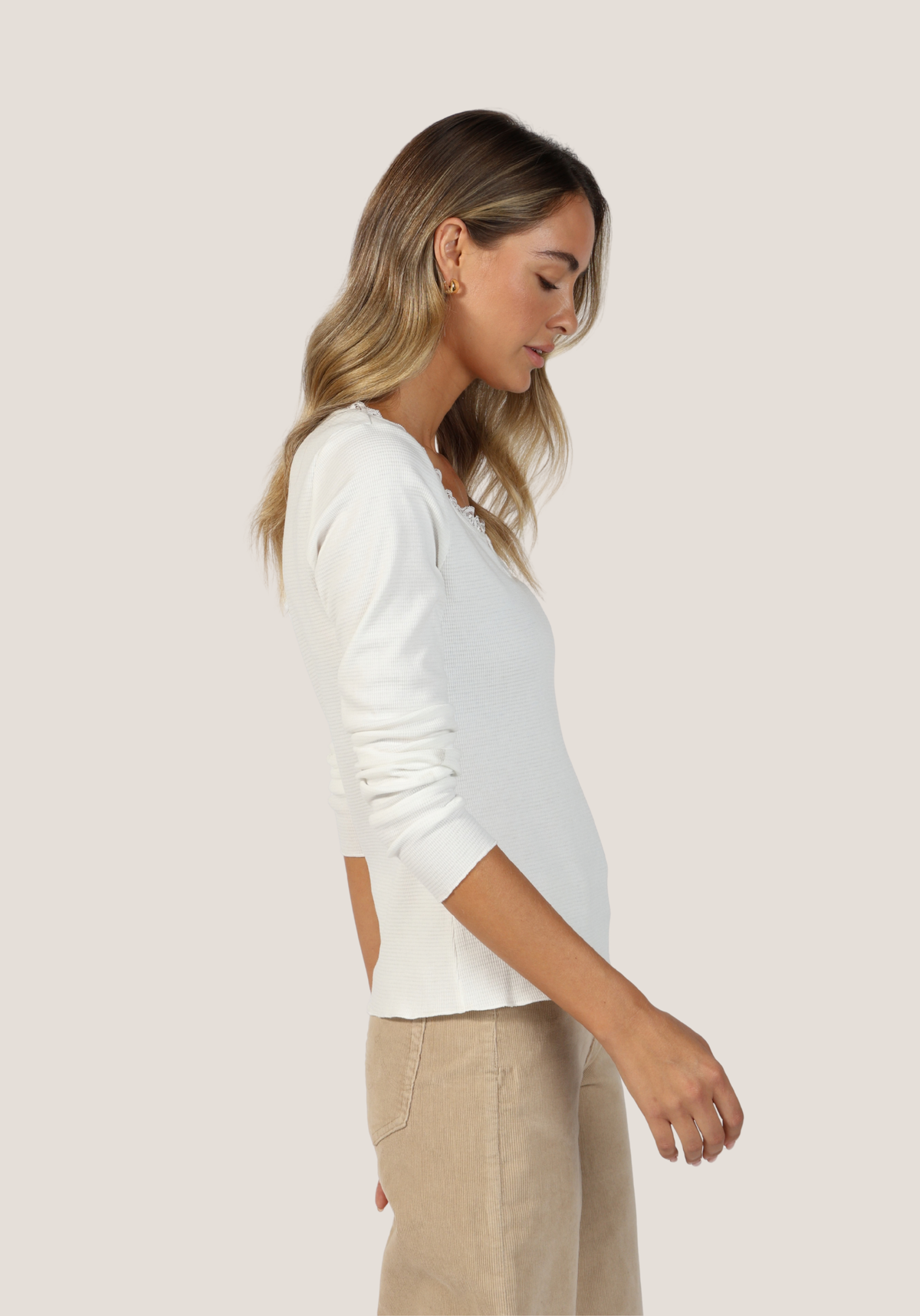 Elle Scoop Neck Top