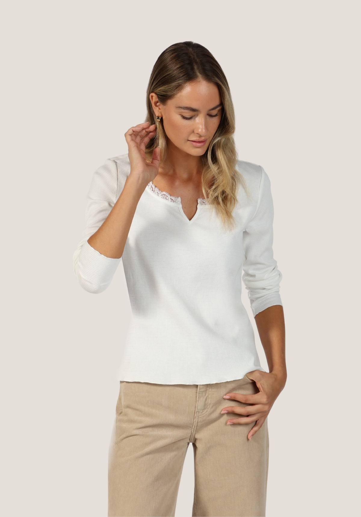Elle Scoop Neck Top