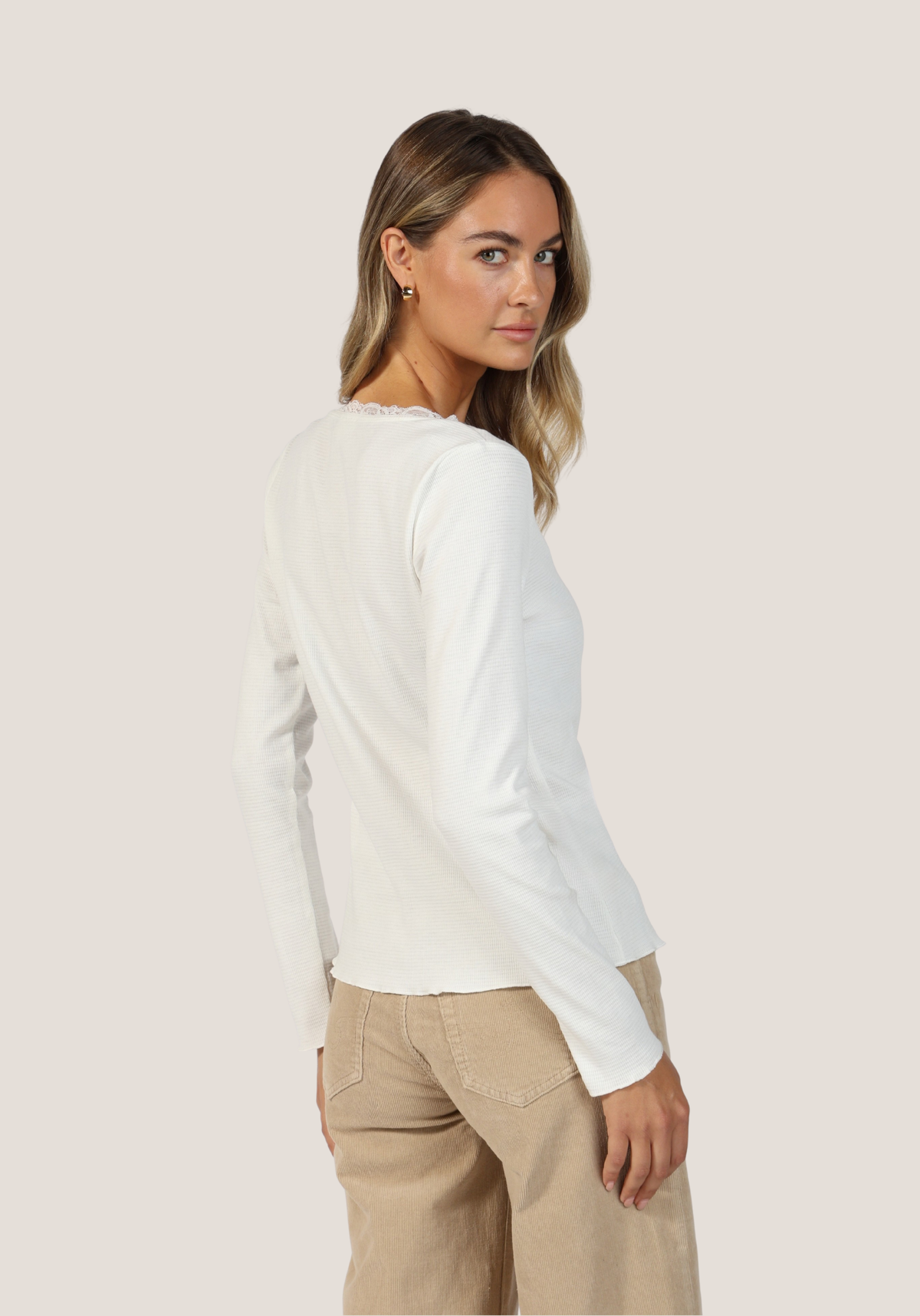 Elle Scoop Neck Top