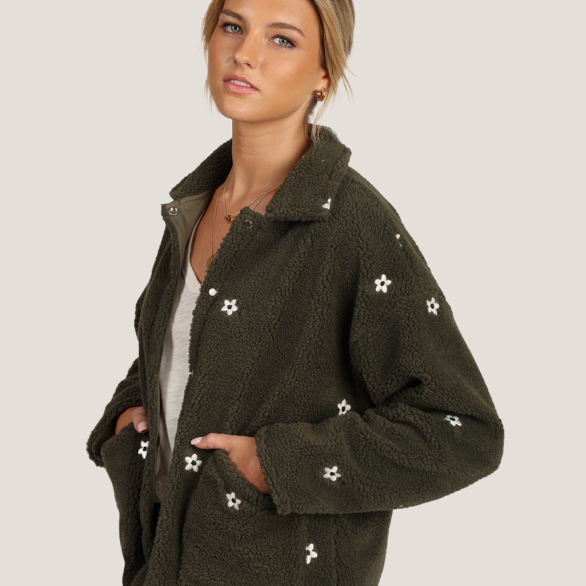 ジャケット・アウター CUTWORK EMBROIDERY JACKET Embroidered Claire Jacket