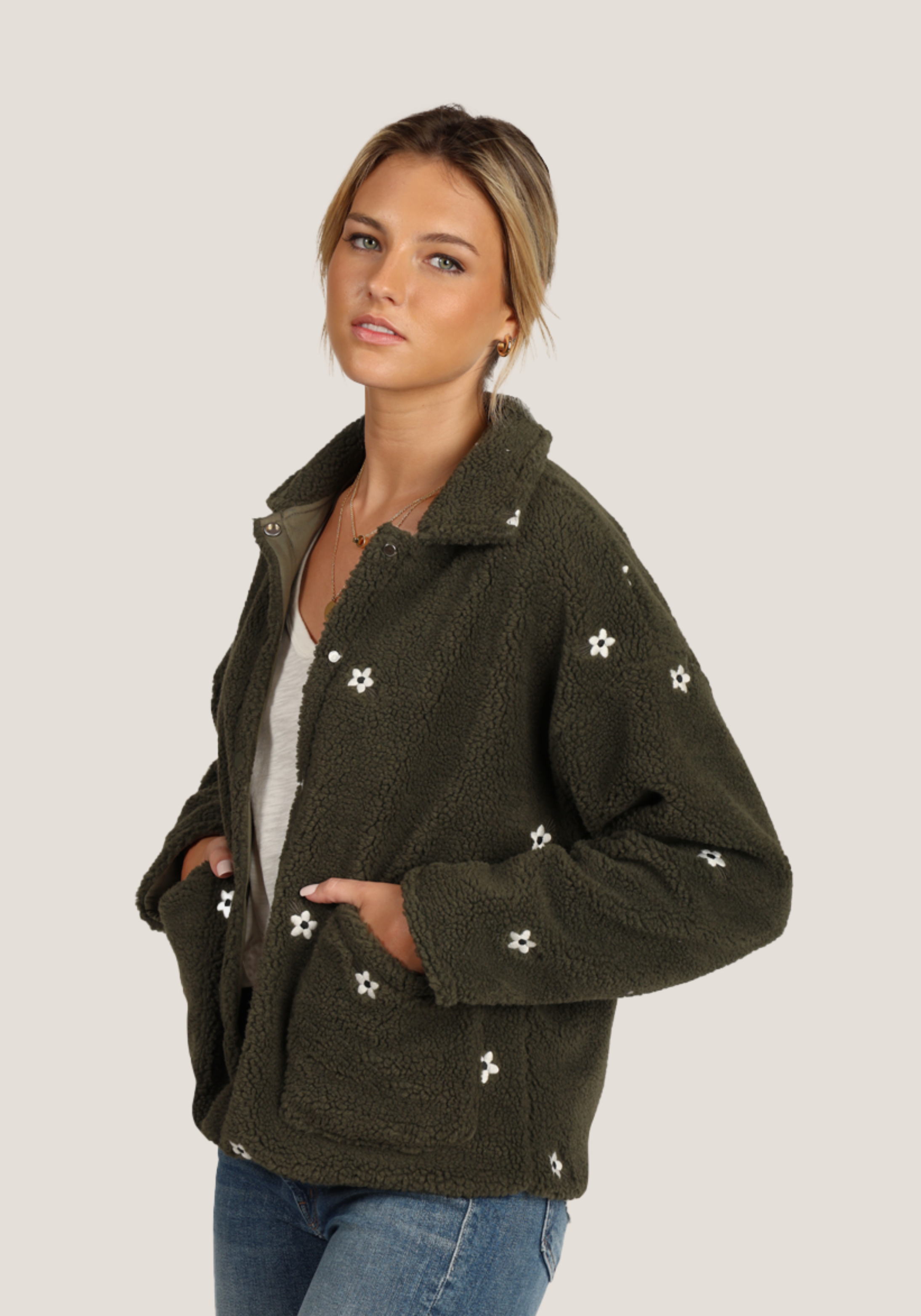 Embroidered Claire Jacket Embroidered Claire Jacket