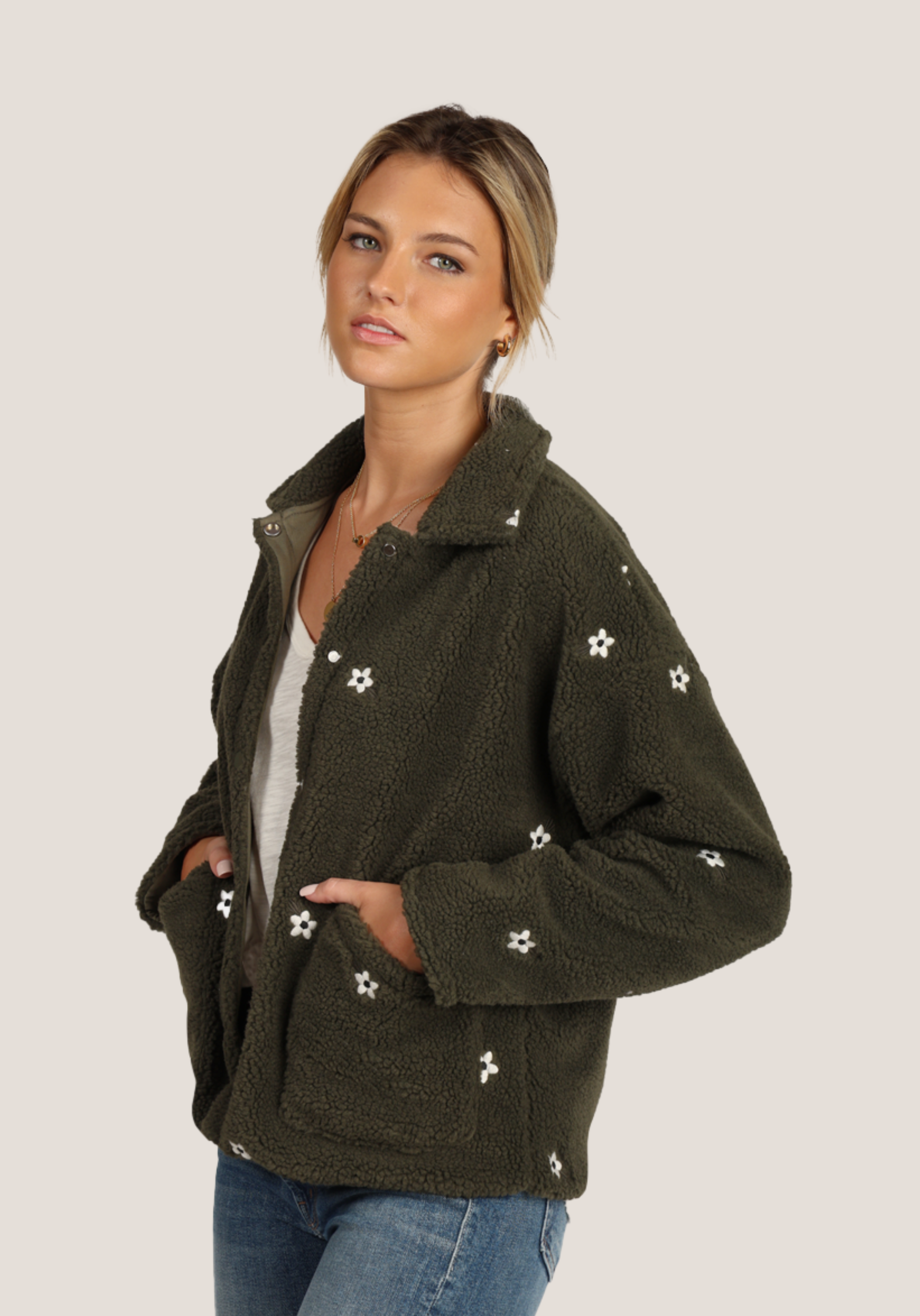 Embroidered Claire Jacket