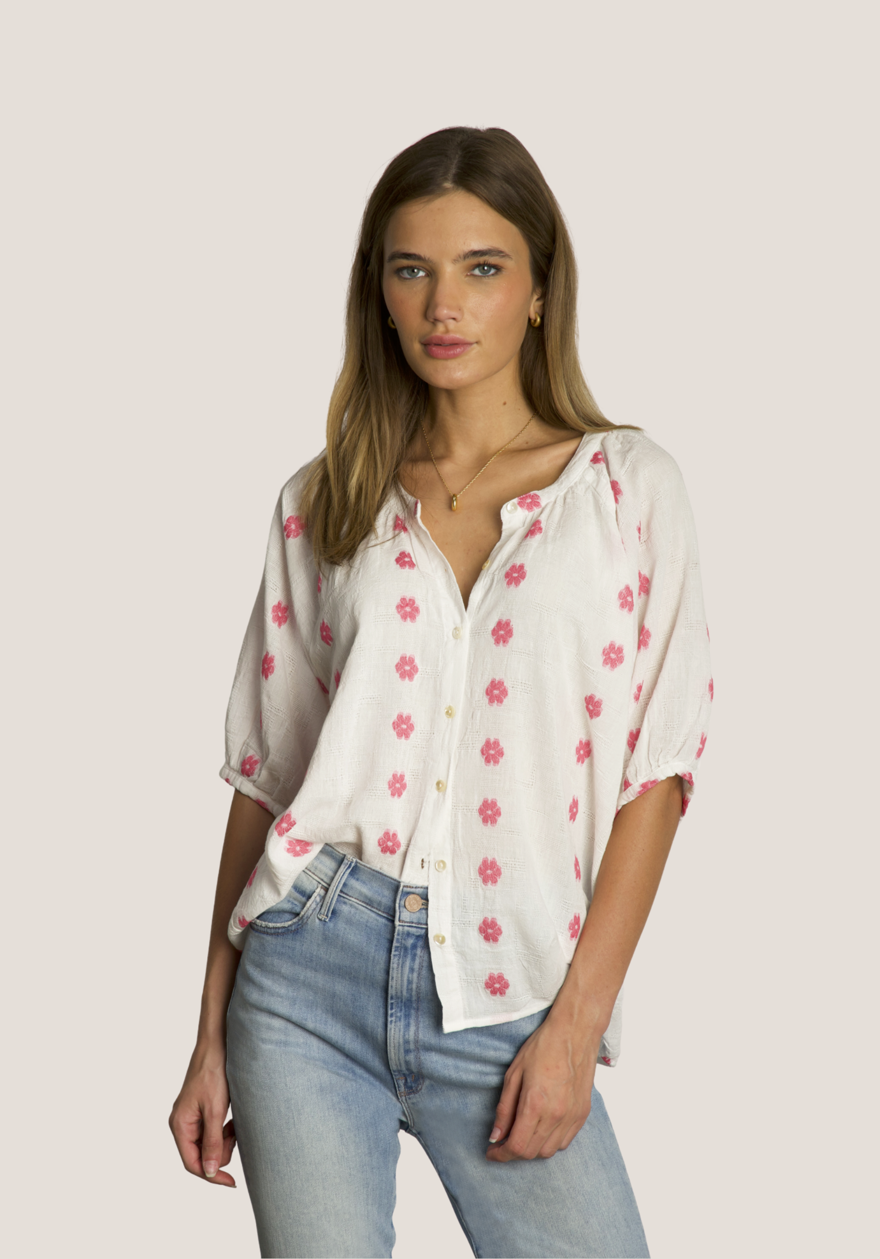 Esme Embroidered Blouse