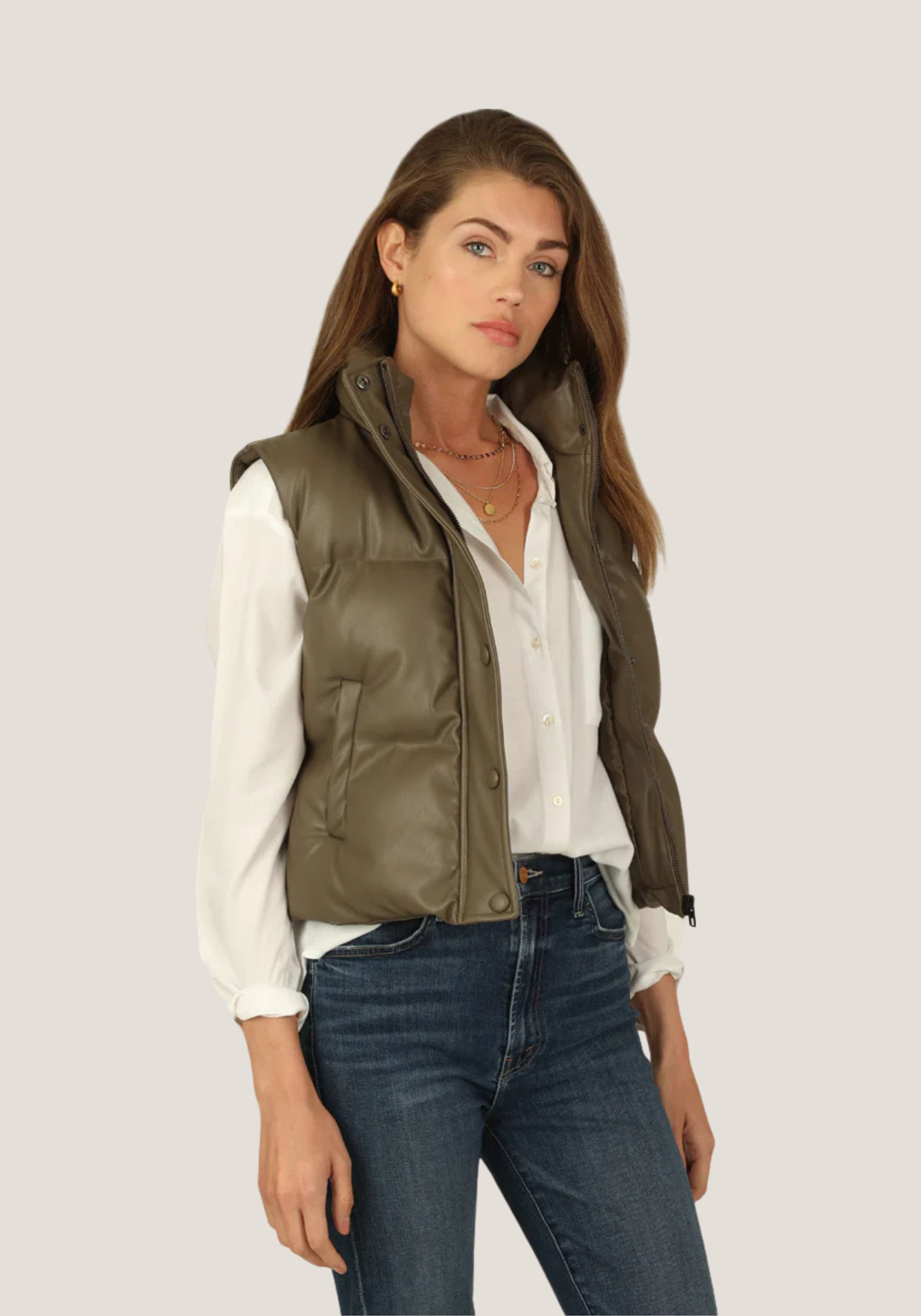 Everly Vegan Puffer Vest