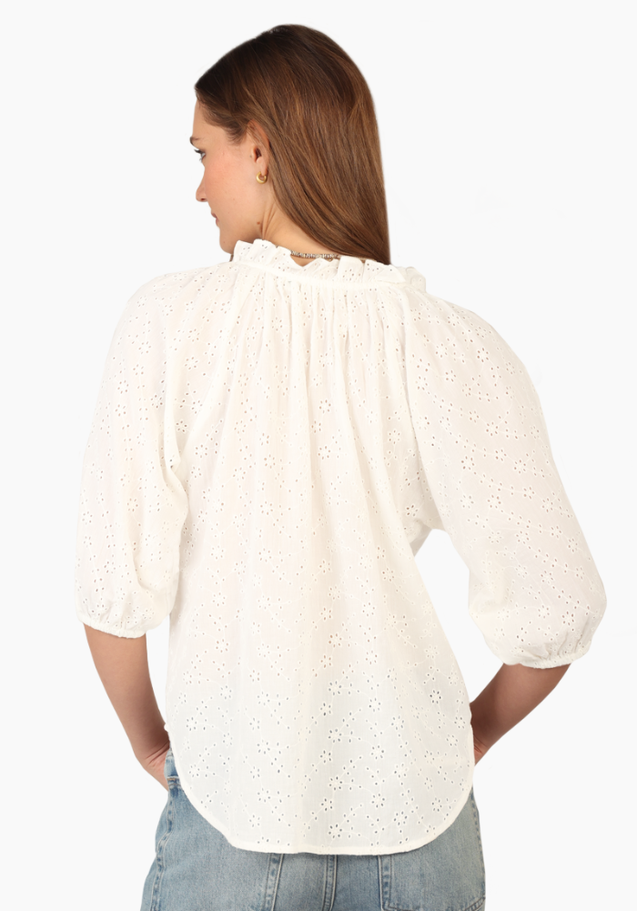 Eyelet Lauren Blouse