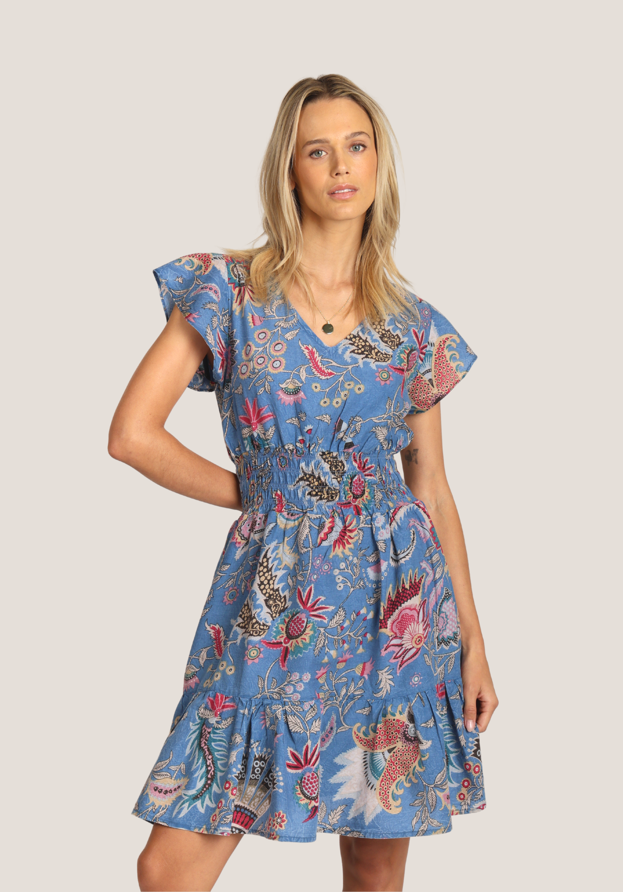 Laurel Ruffle Dress