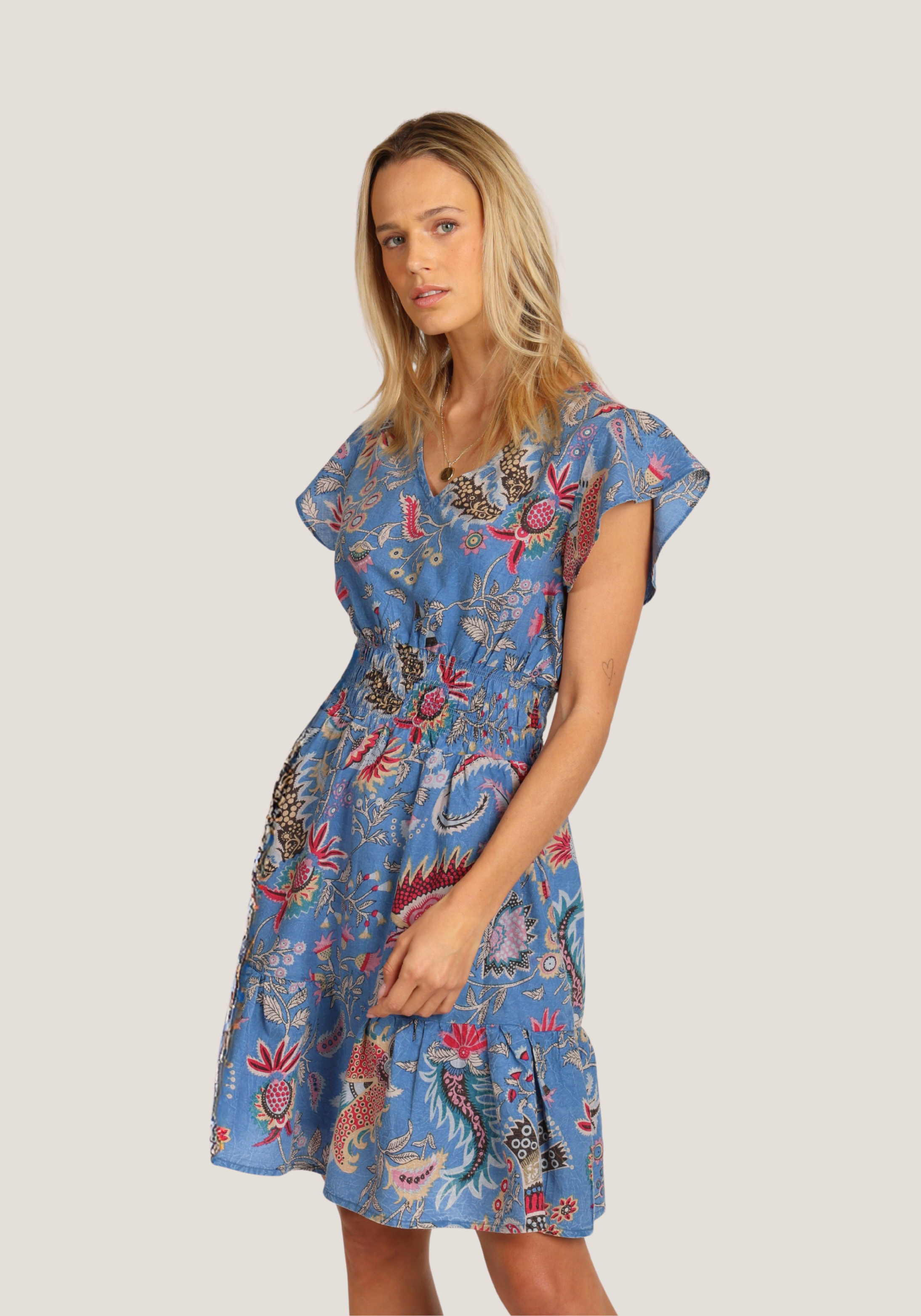 Laurel Ruffle Dress