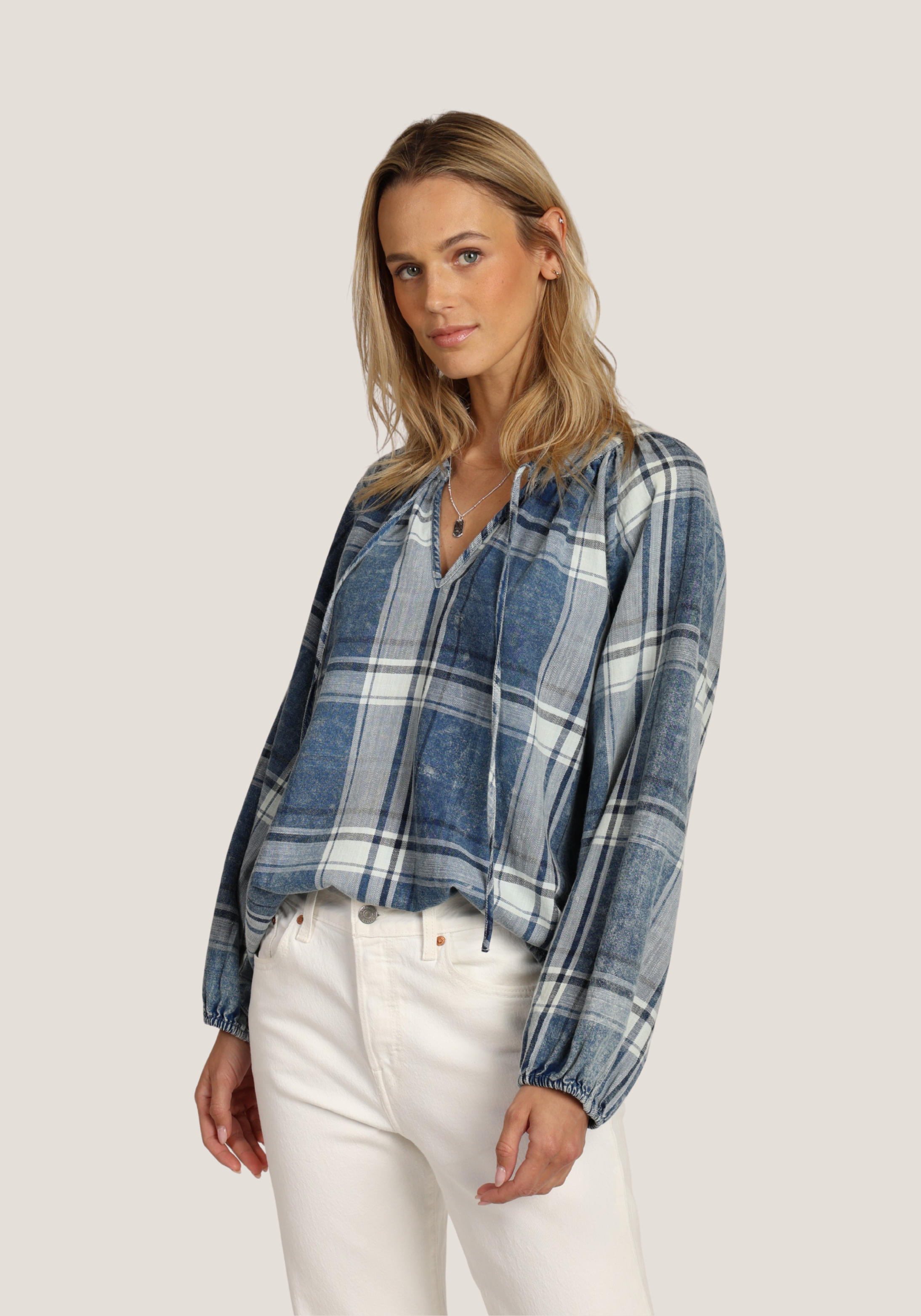 Miller Denim Plaid