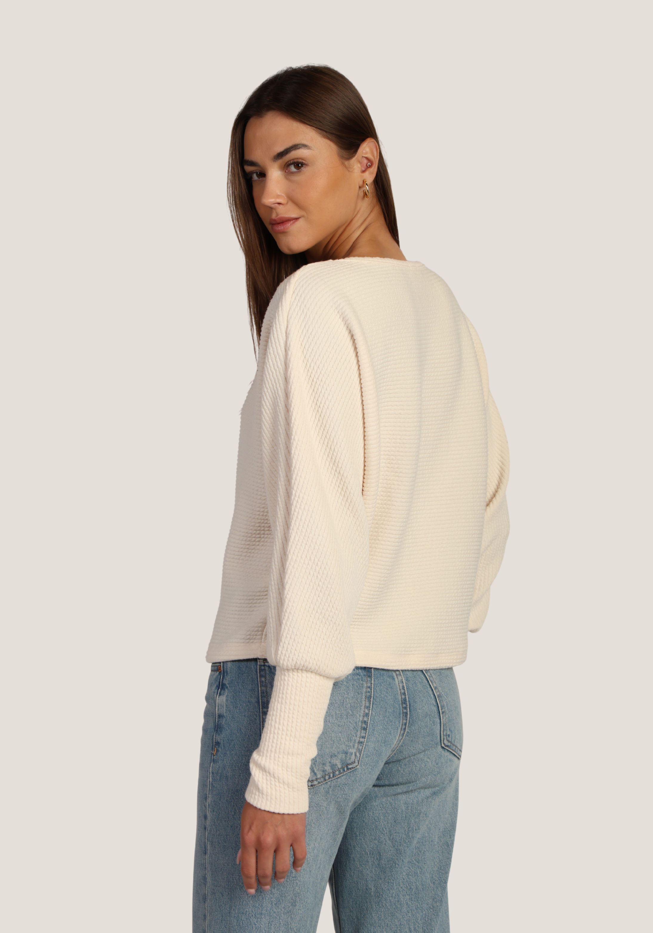 Andie Dolman Sleeve Knit