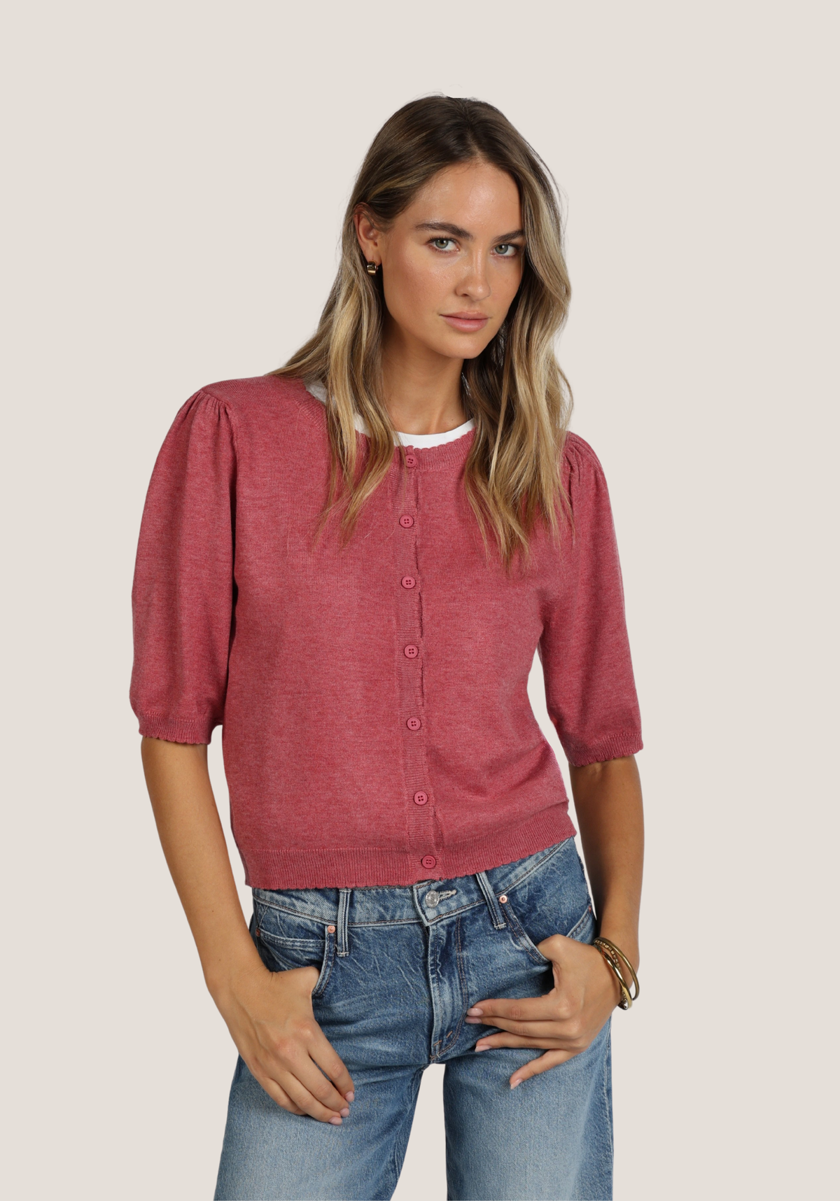 Blair Crewneck Cardigan