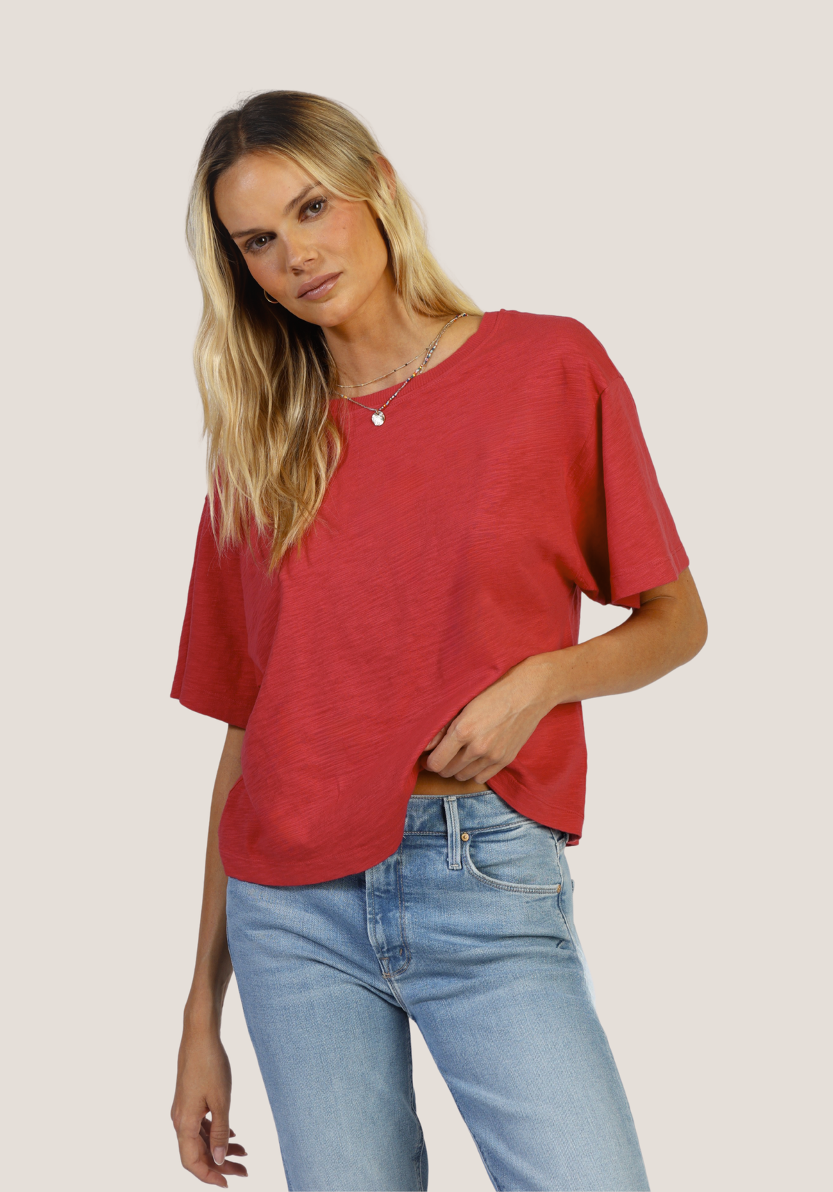 Crew Neck Tee