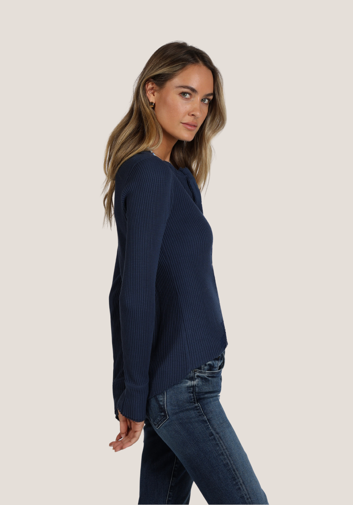 Brooks Button Top
