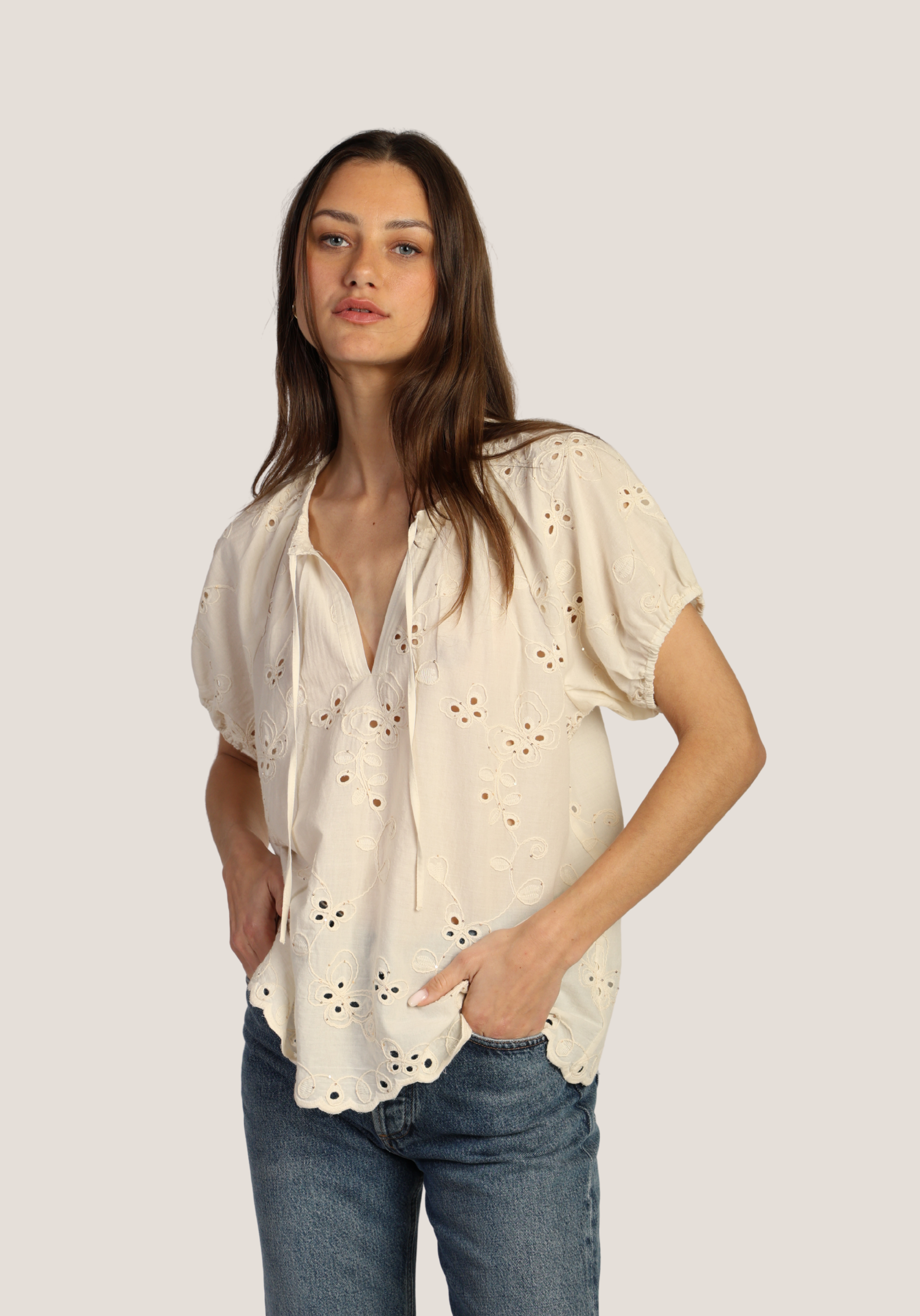 Lily Lace Blouse