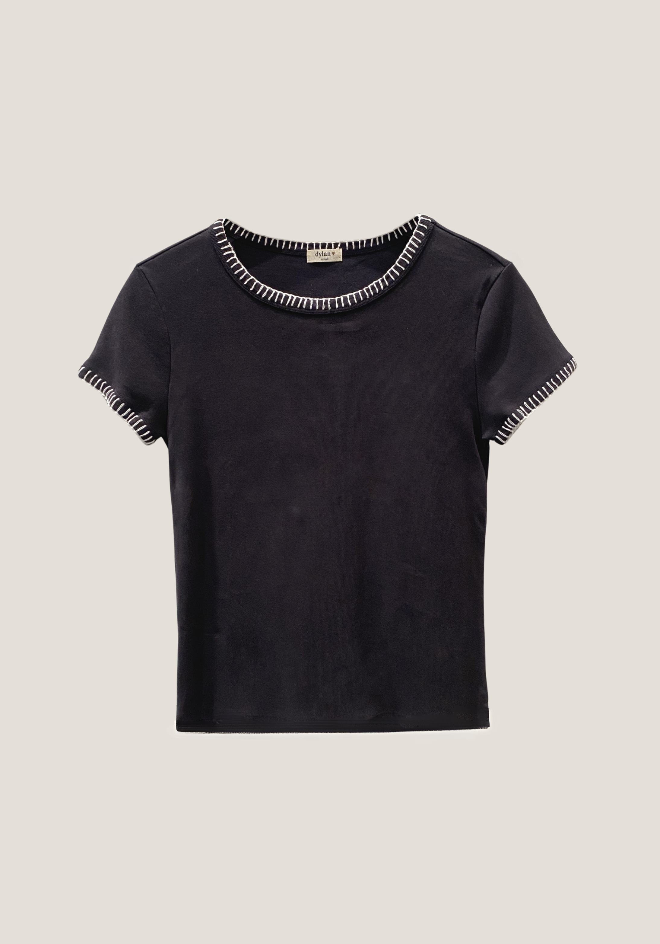 Brooks Blanket Stitch Tee