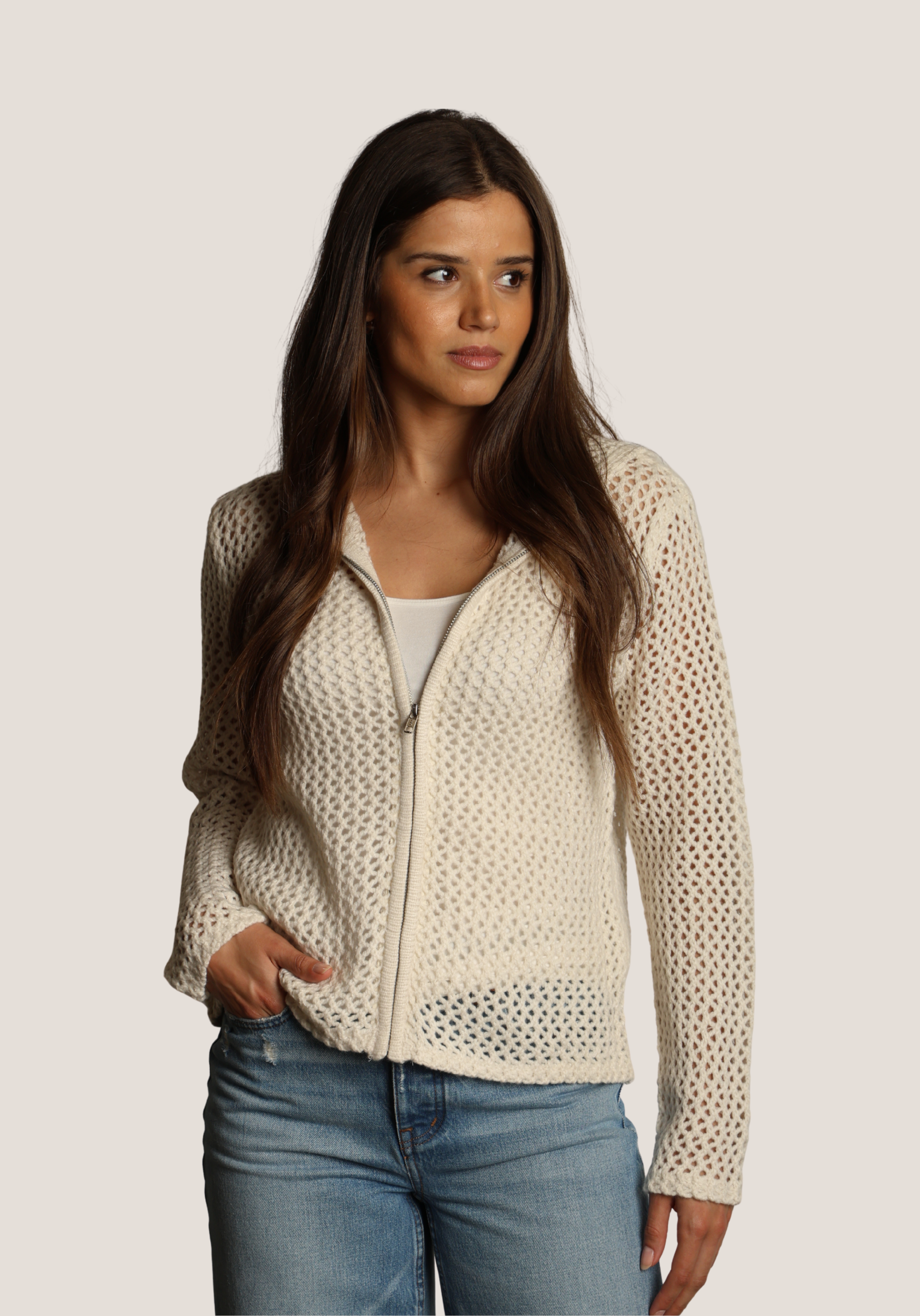 Whitney Pointelle Sweater