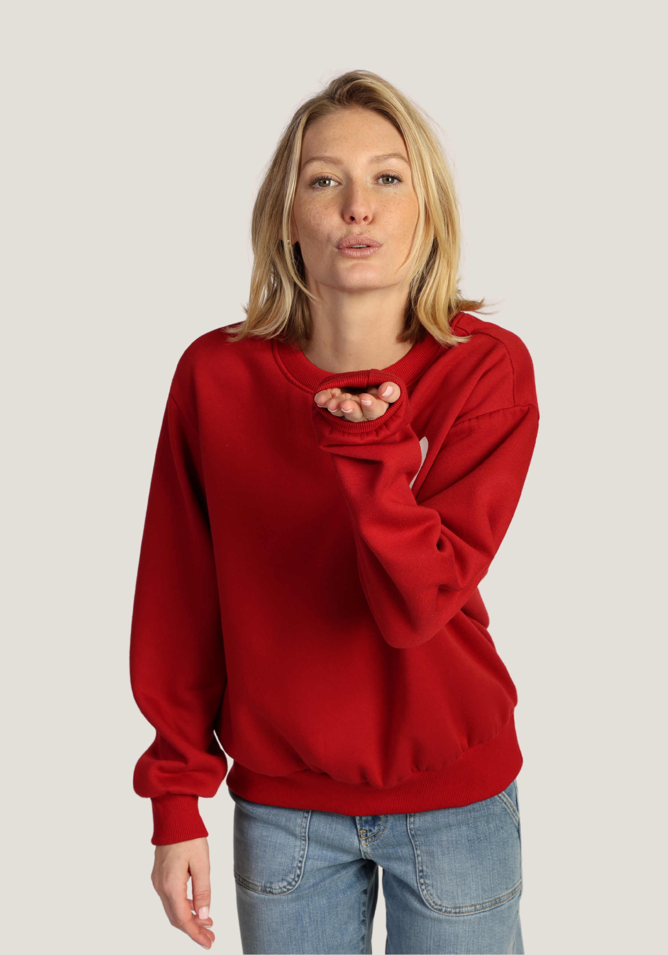 Heart Crew Sweatshirt