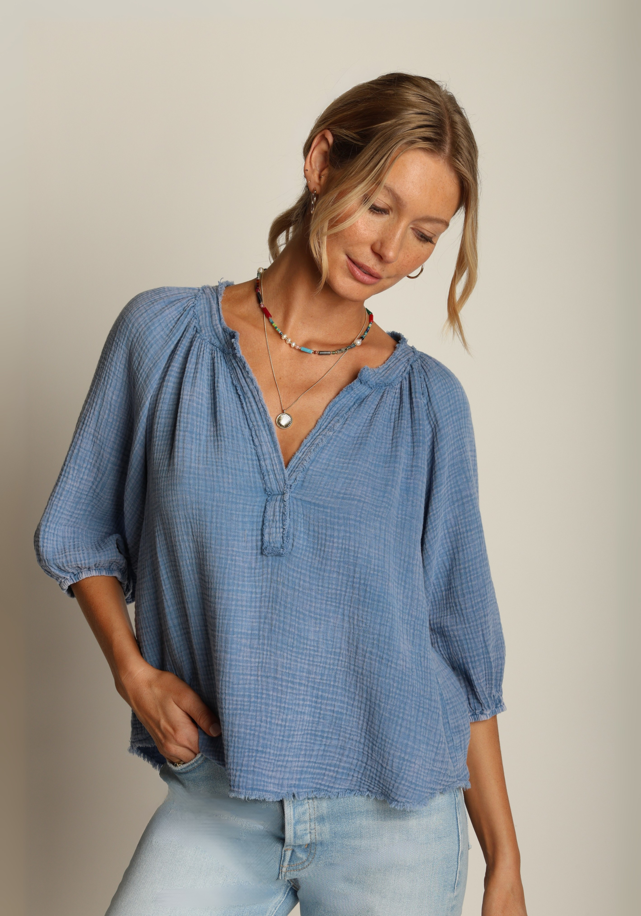 Jolie Top w/ fringe