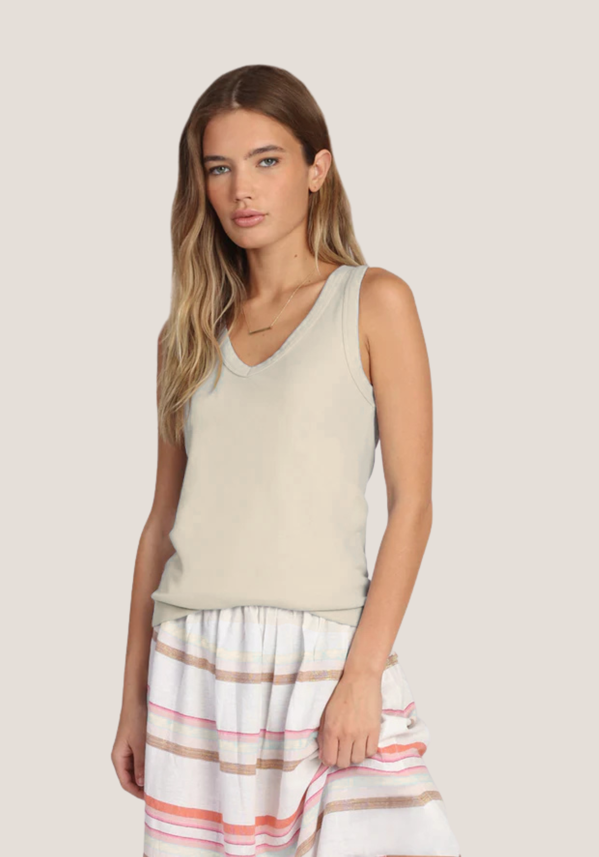 Jude Rib V-Neck