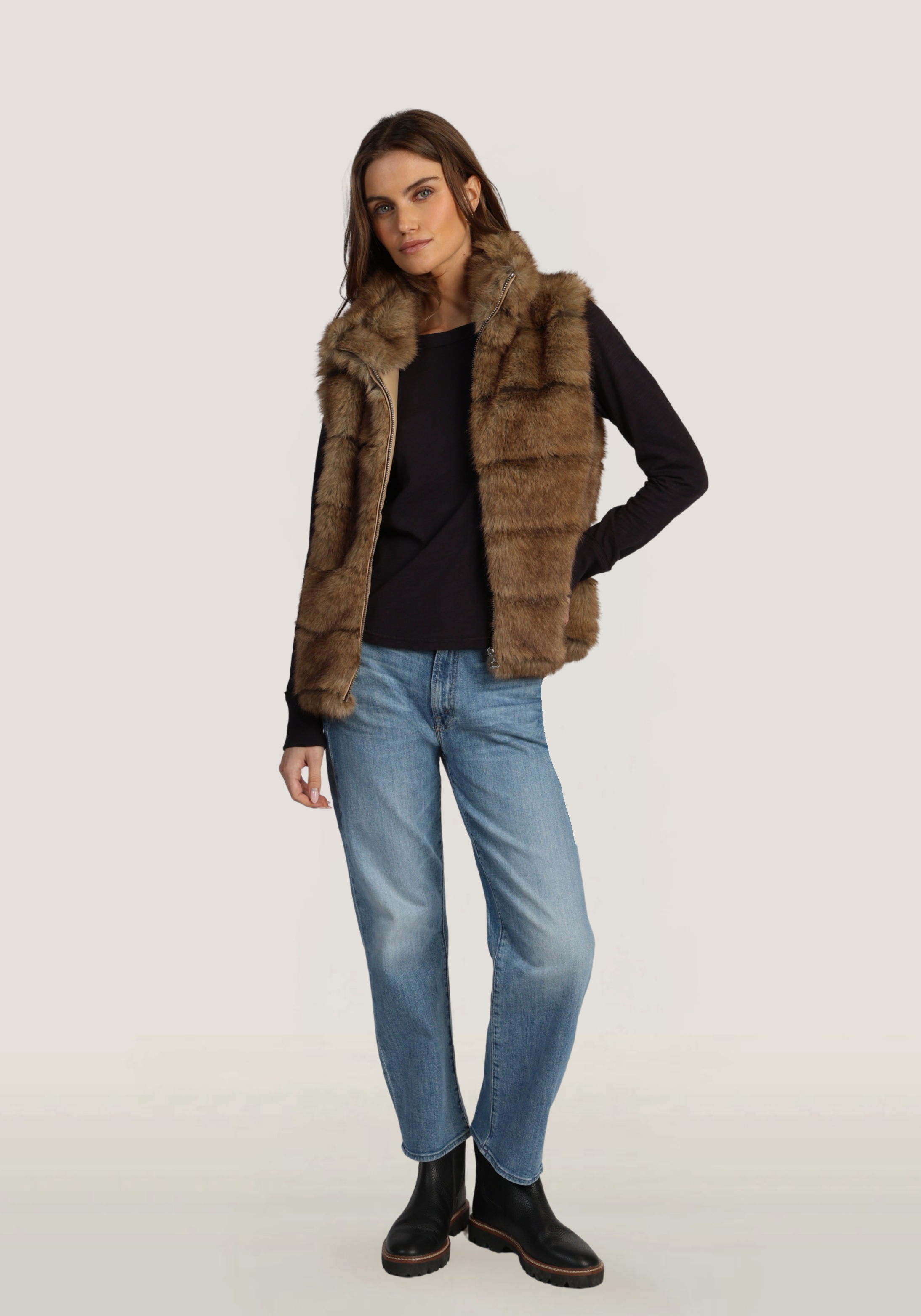 Luxe Fur Vest