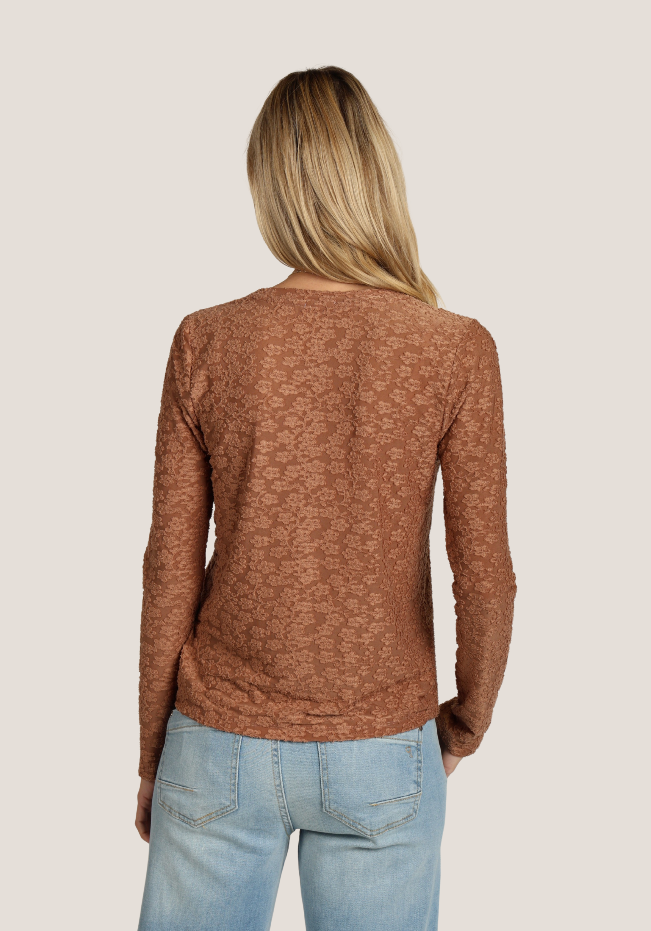 Mesh Flowers Tee