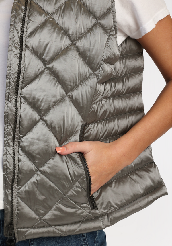 Fitted Zipper Vest