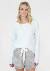 Grey Dots Lounge Short