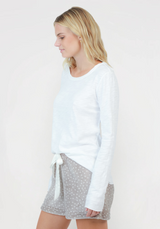 Grey Dots Lounge Short