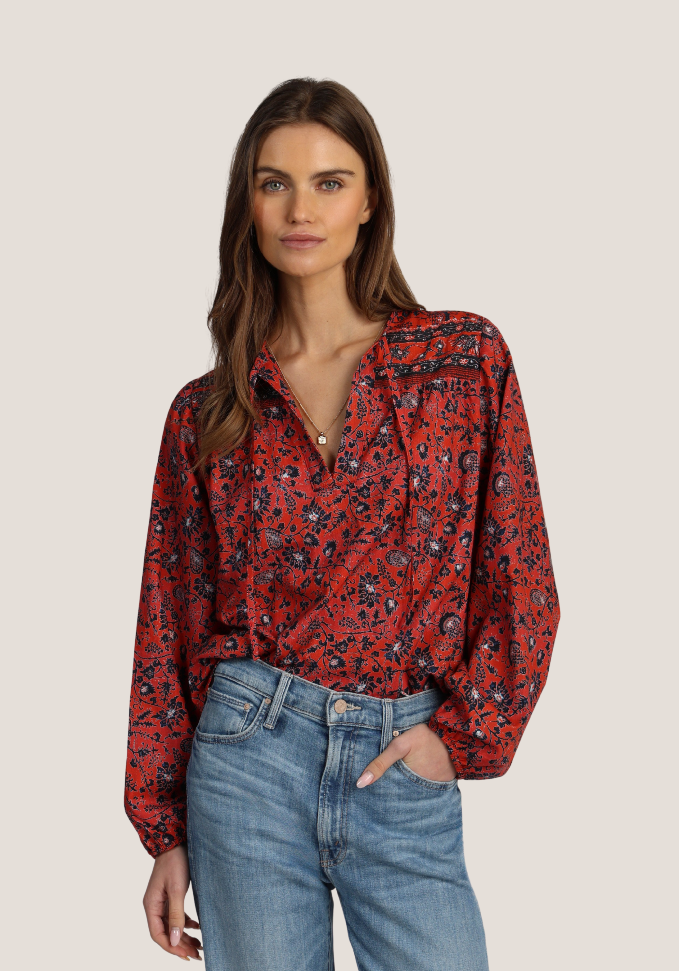 Olivia Tie Top