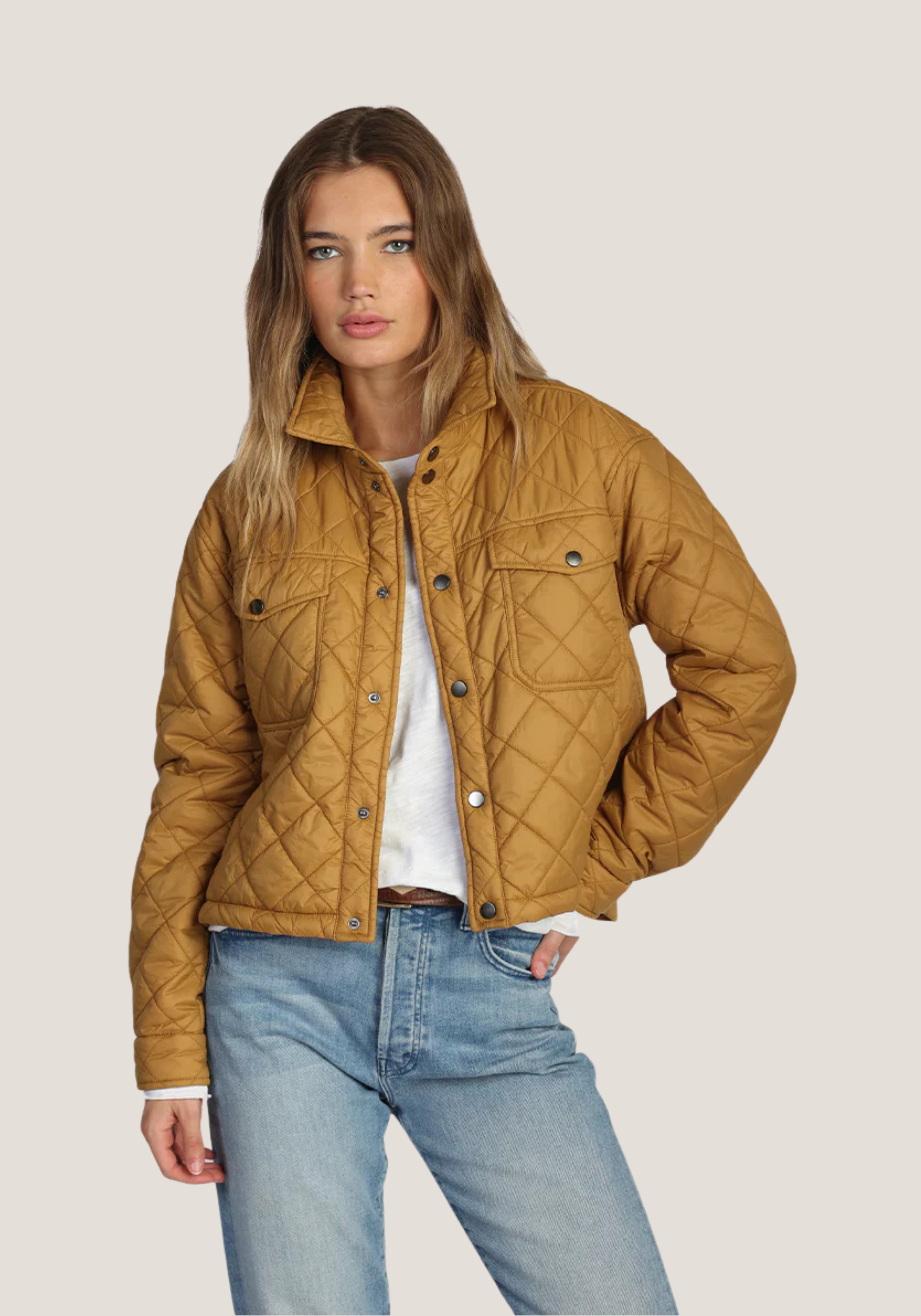 Quilted Nylon Jacket